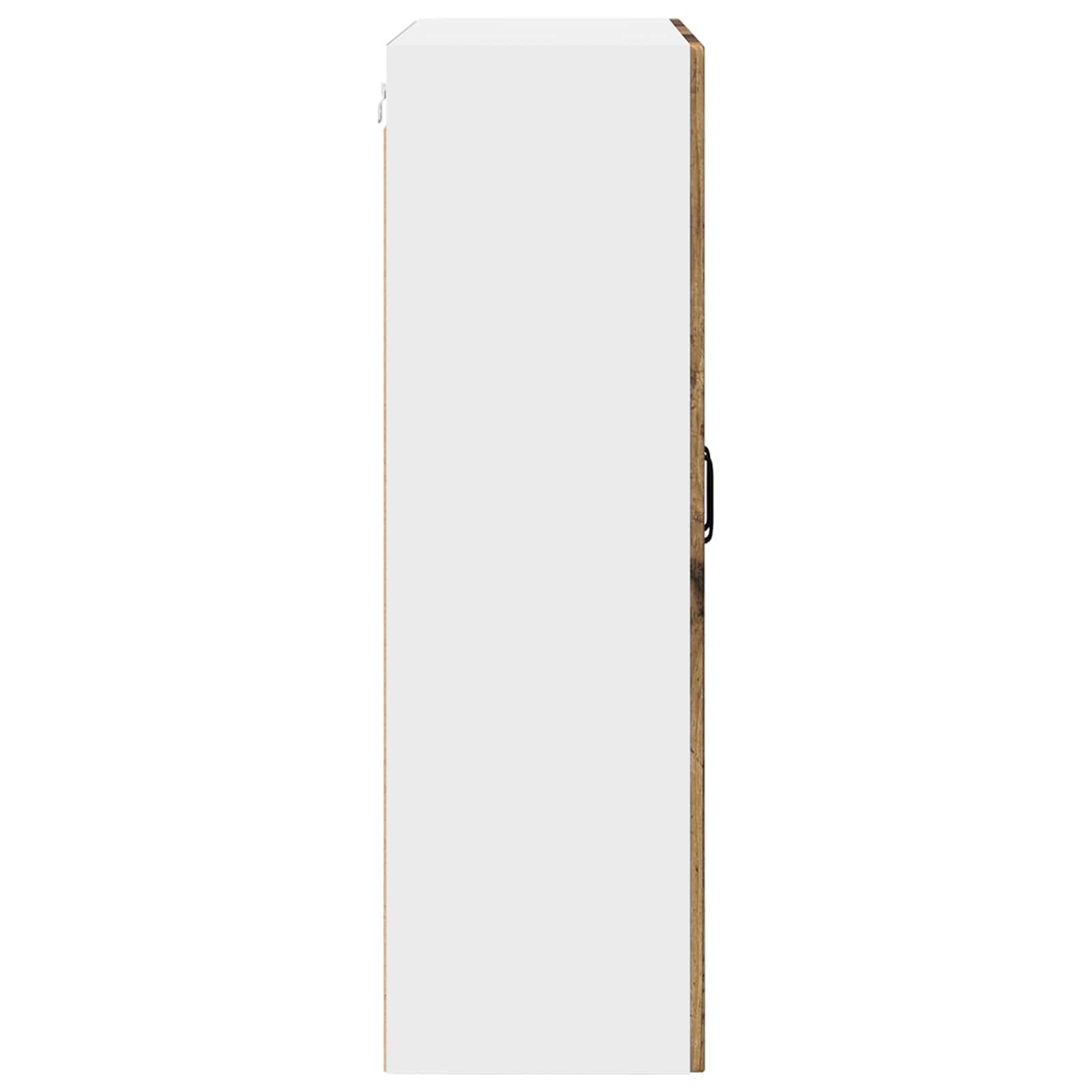 Wandschrank PORTO Altholz 80 x 31 x 100 cm Holzwerkstoff