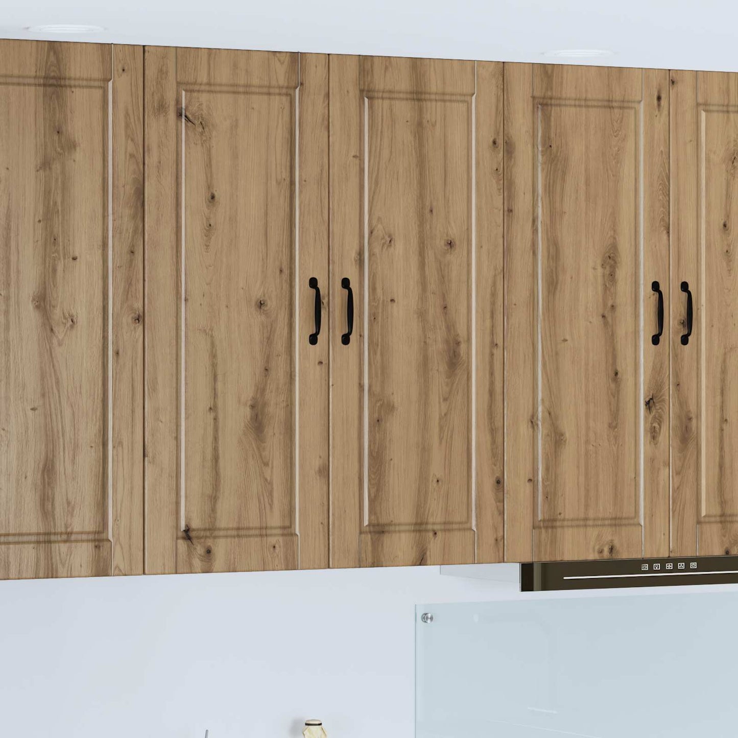 Wandschrank PORTO Artisan-Eiche 80 x 31 x 100 cm Holzwerkstoff