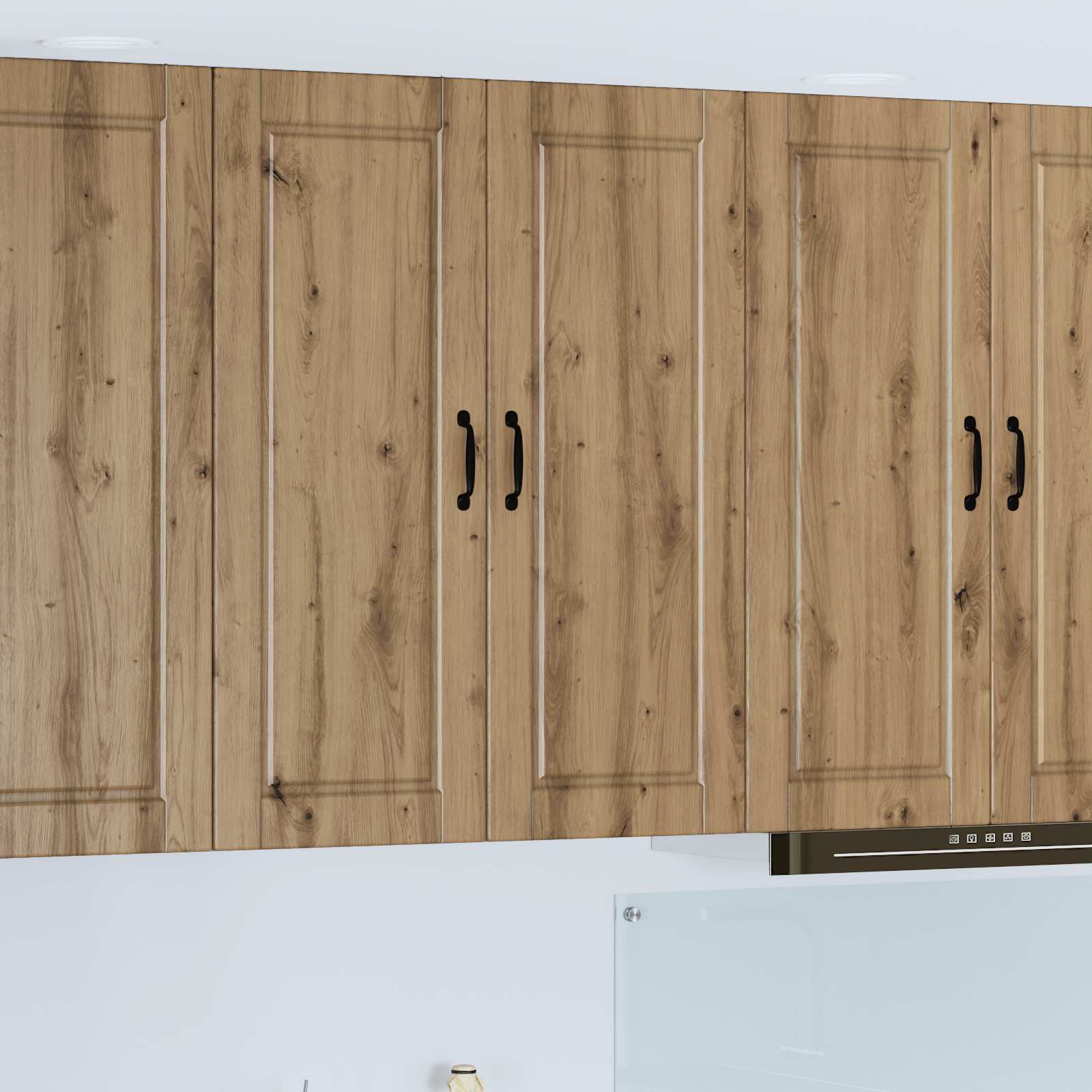 Wandschrank PORTO Artisan-Eiche 80 x 31 x 100 cm Holzwerkstoff