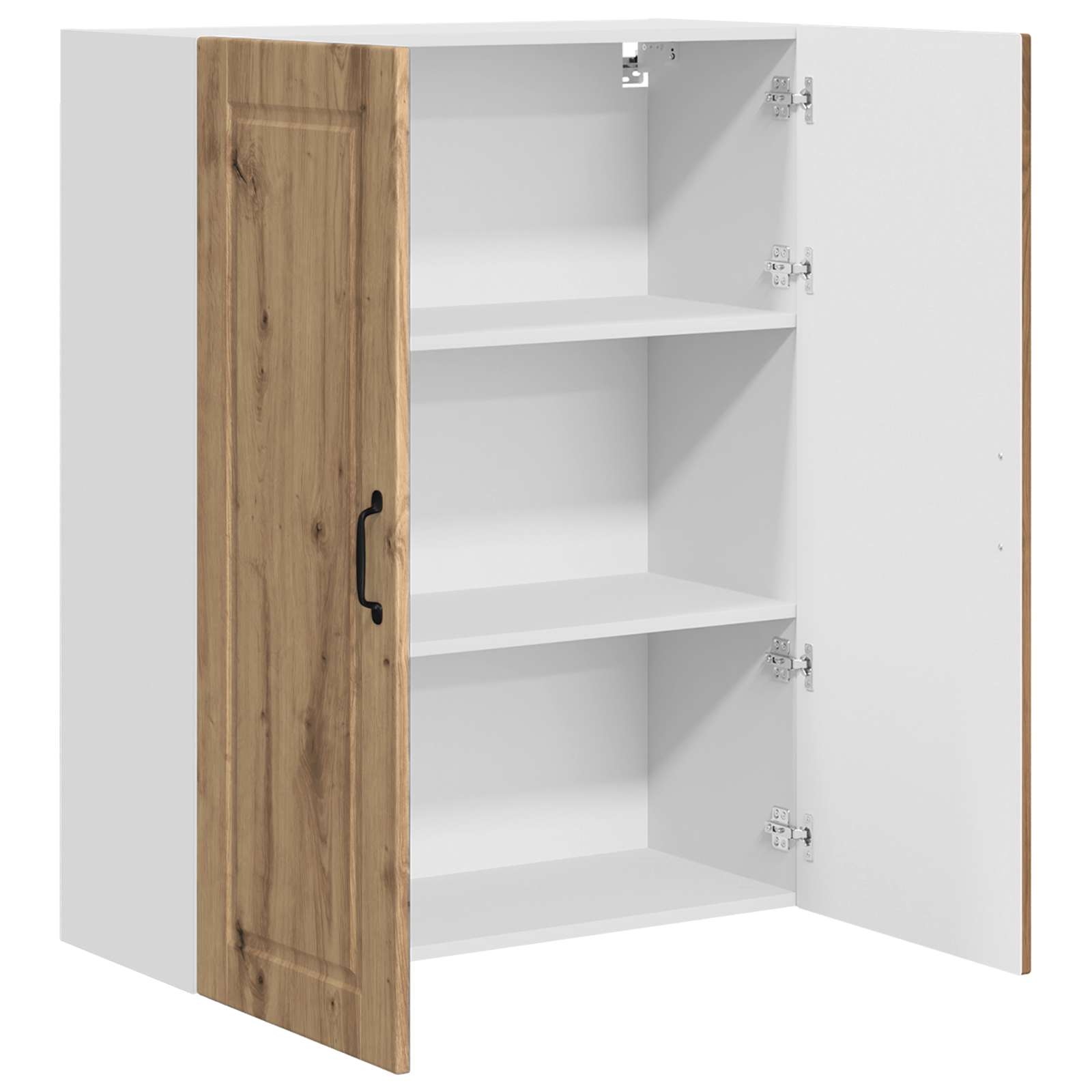 Wandschrank PORTO Artisan-Eiche 80 x 31 x 100 cm Holzwerkstoff