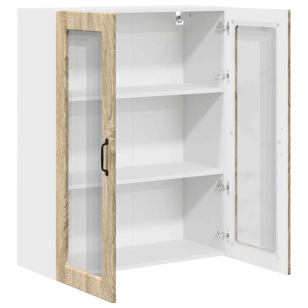 Küchenwandschrank Sonoma-Eiche 80 x 31 x 100 cm Holzwerkstoff