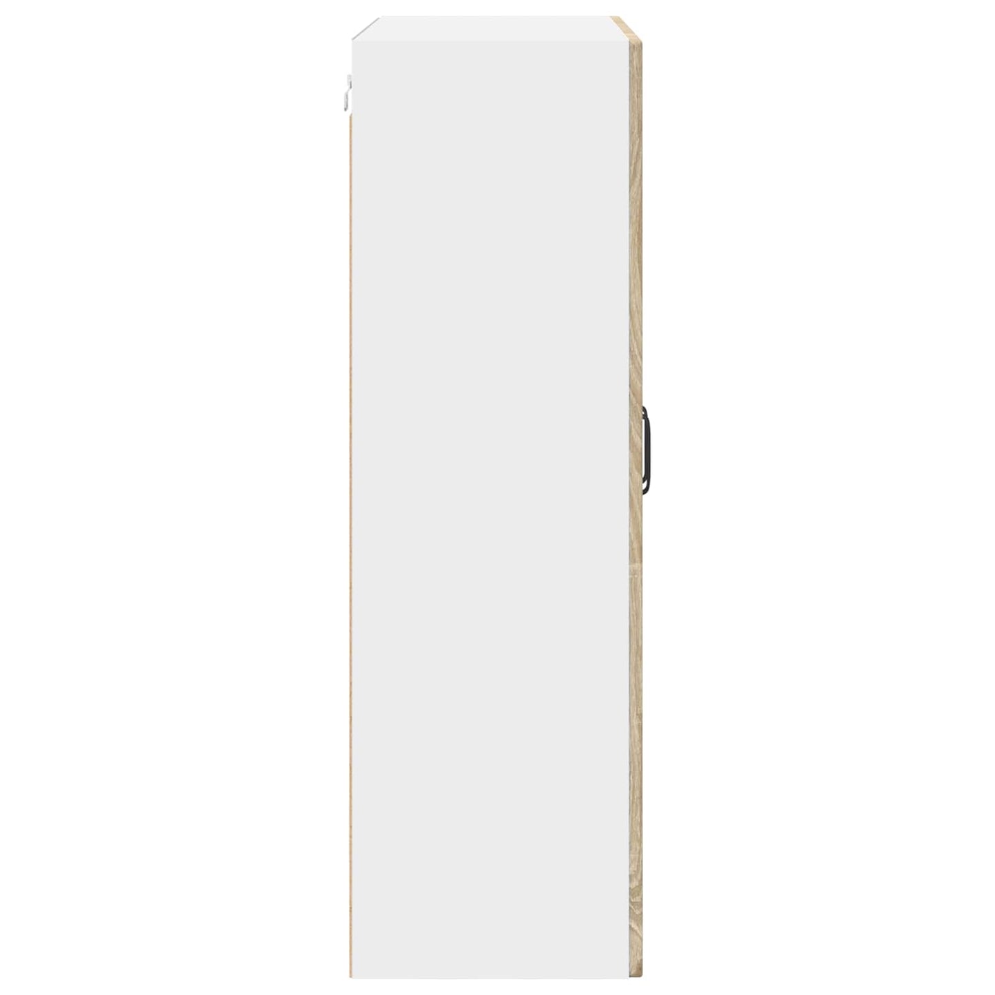Wandglas-Schrank PORTO Sonoma-Eiche 80 x 31 x 100 cm