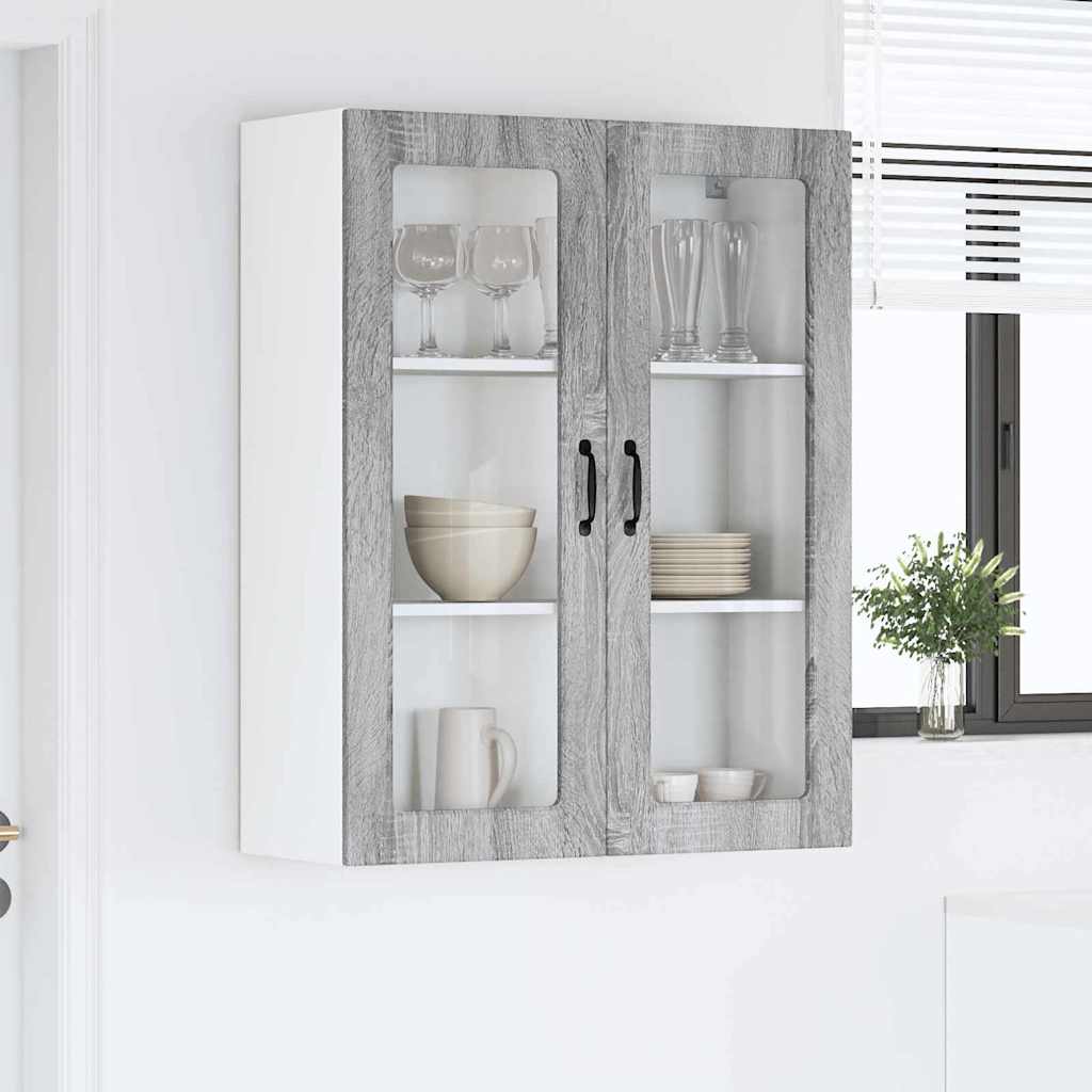 Küchenwandschrank Graues Sonoma 80 x 31 x 100 cm Holzwerkstoff