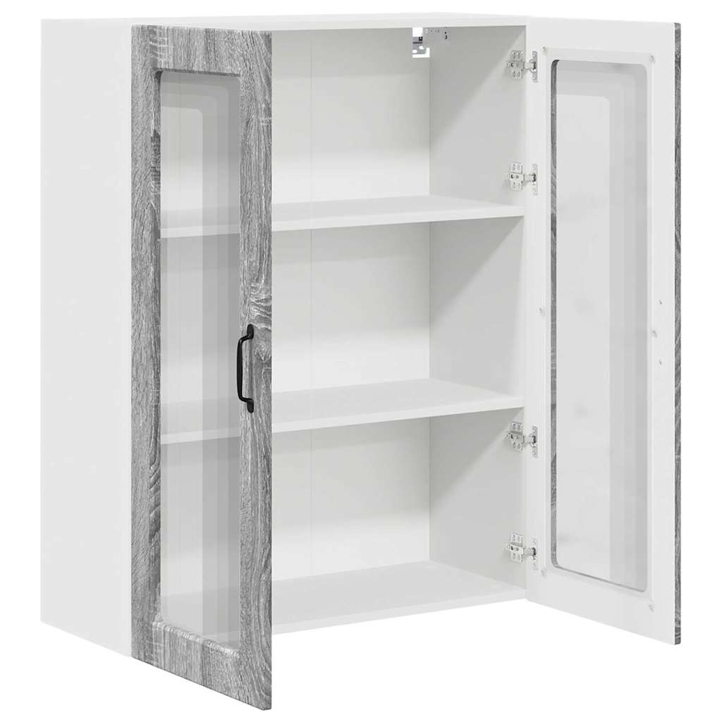 Küchenwandschrank Graues Sonoma 80 x 31 x 100 cm Holzwerkstoff
