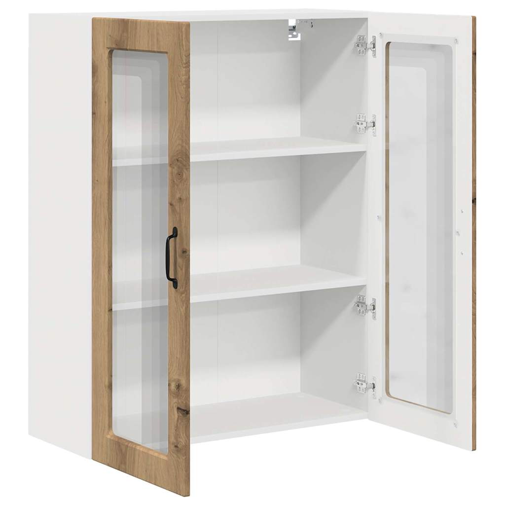 Küchenwandschrank Artisan-Eiche 80 x 31 x 100 cm Holzwerkstoff
