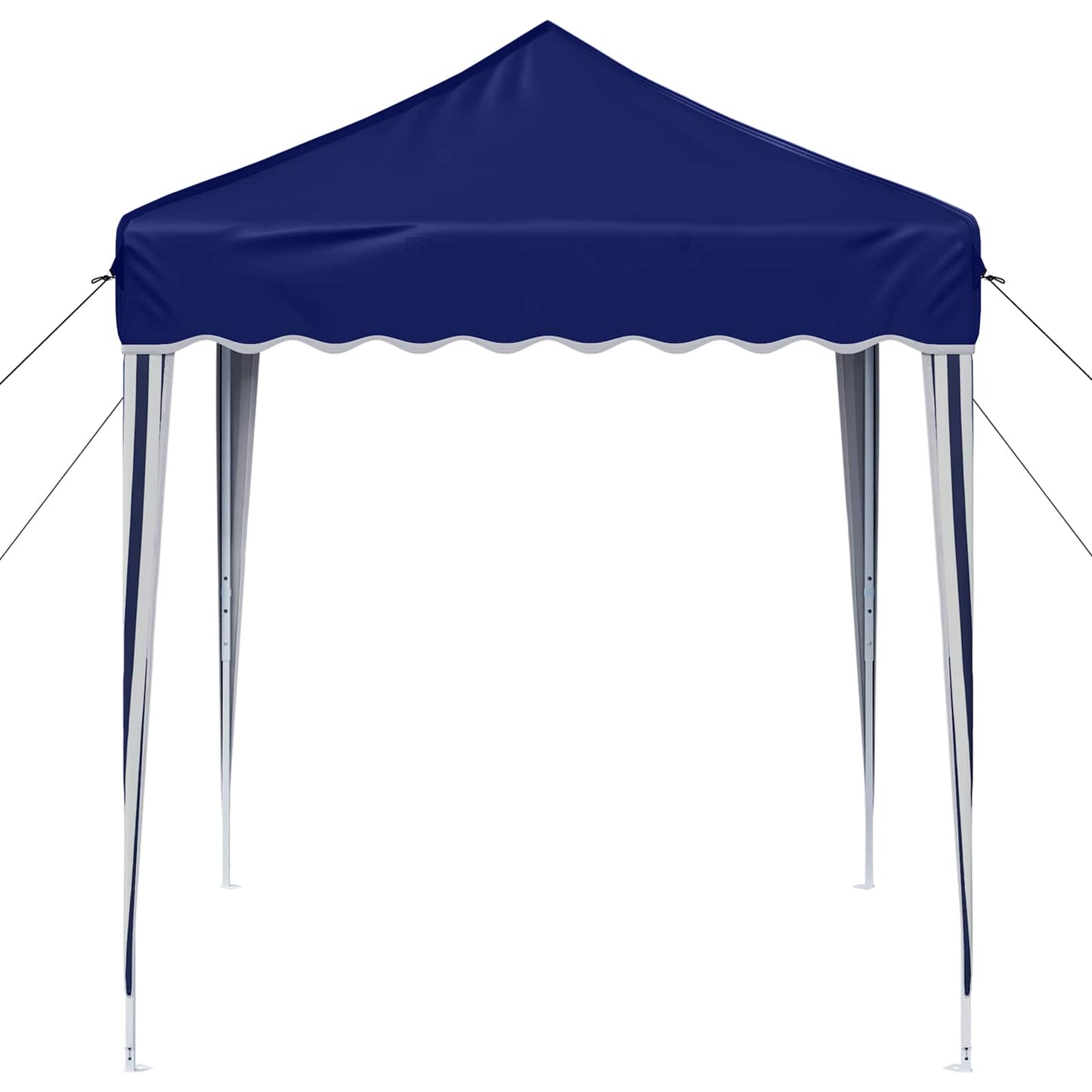 Pop-up Partyzelt 195 x 195 x 245 cm Blau Oxford-Stoff