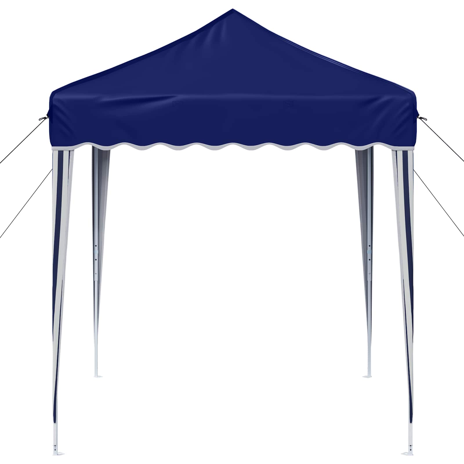 Pop-up Partyzelt 195 x 195 x 245 cm Blau Oxford-Stoff