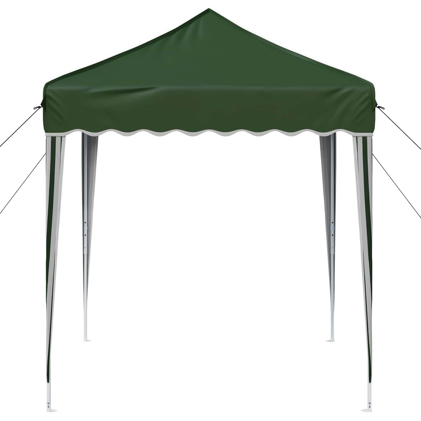 Pop-up Partyzelt 195 x 195 x 245 cm Grün Oxford-Stoff