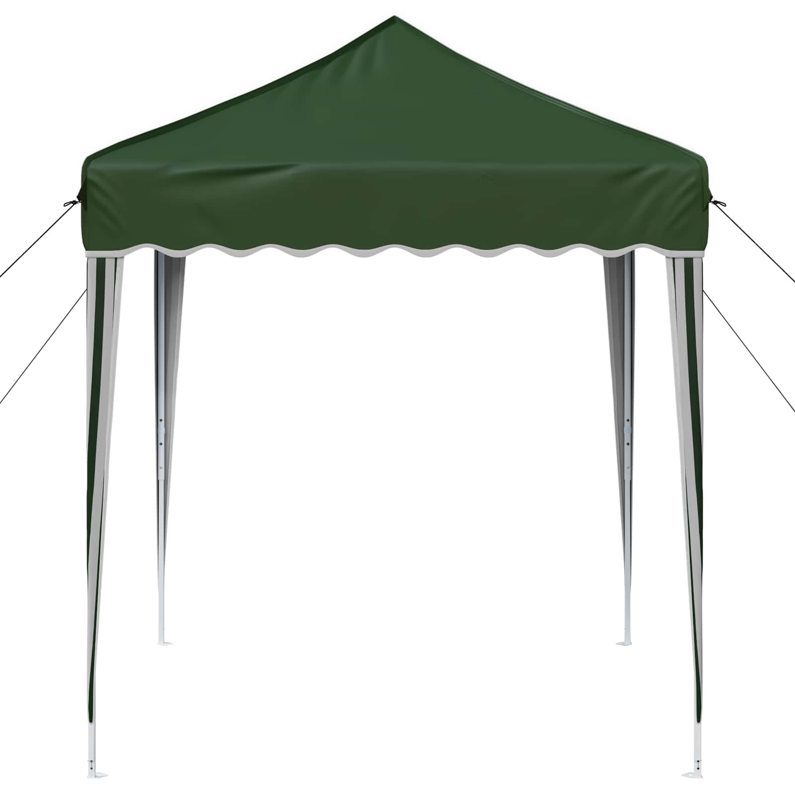 Pop-up Partyzelt 195 x 195 x 245 cm Grün Oxford-Stoff