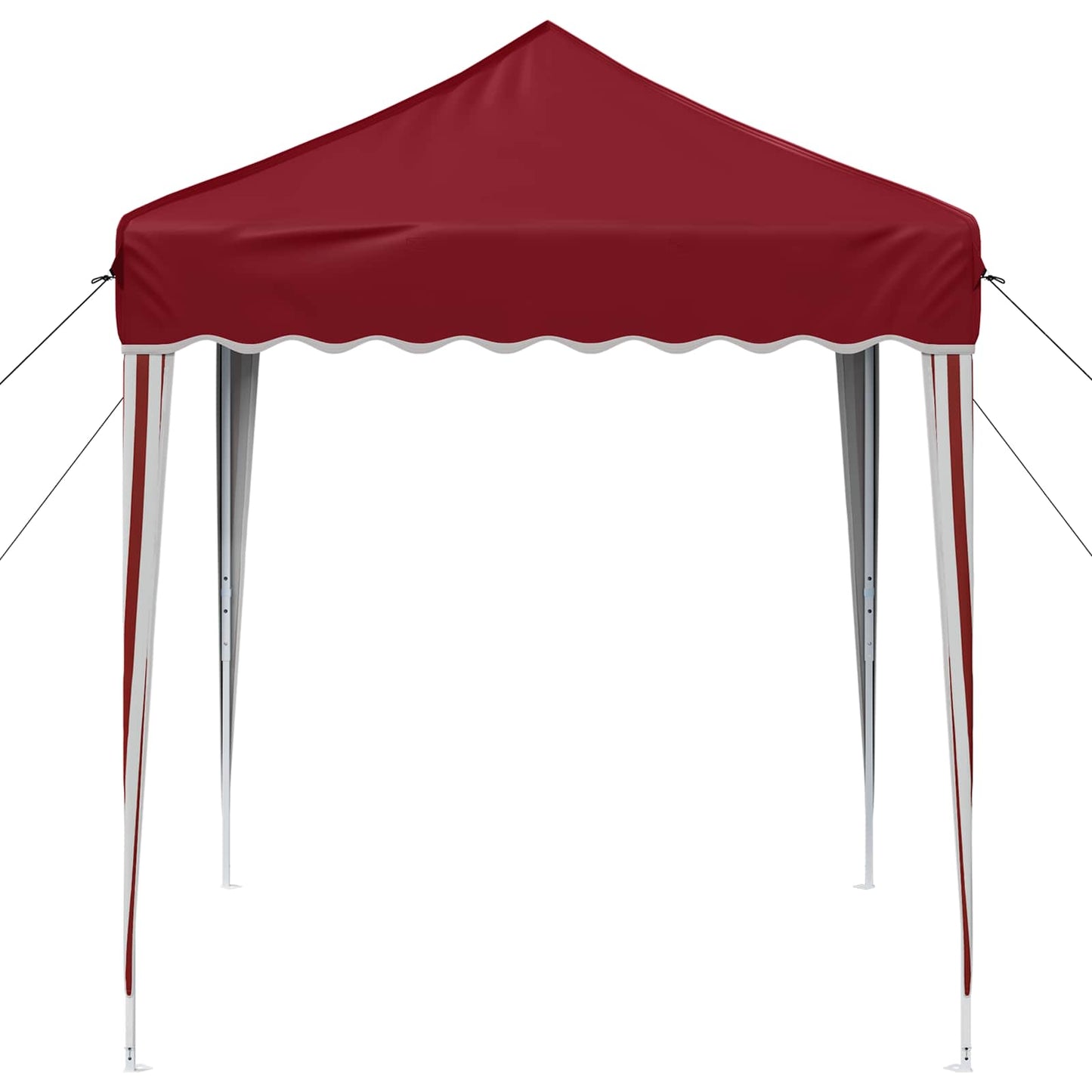 Pop-up Partyzelt 195 x 195 x 245 cm Bordeauxrot Oxford-Stoff