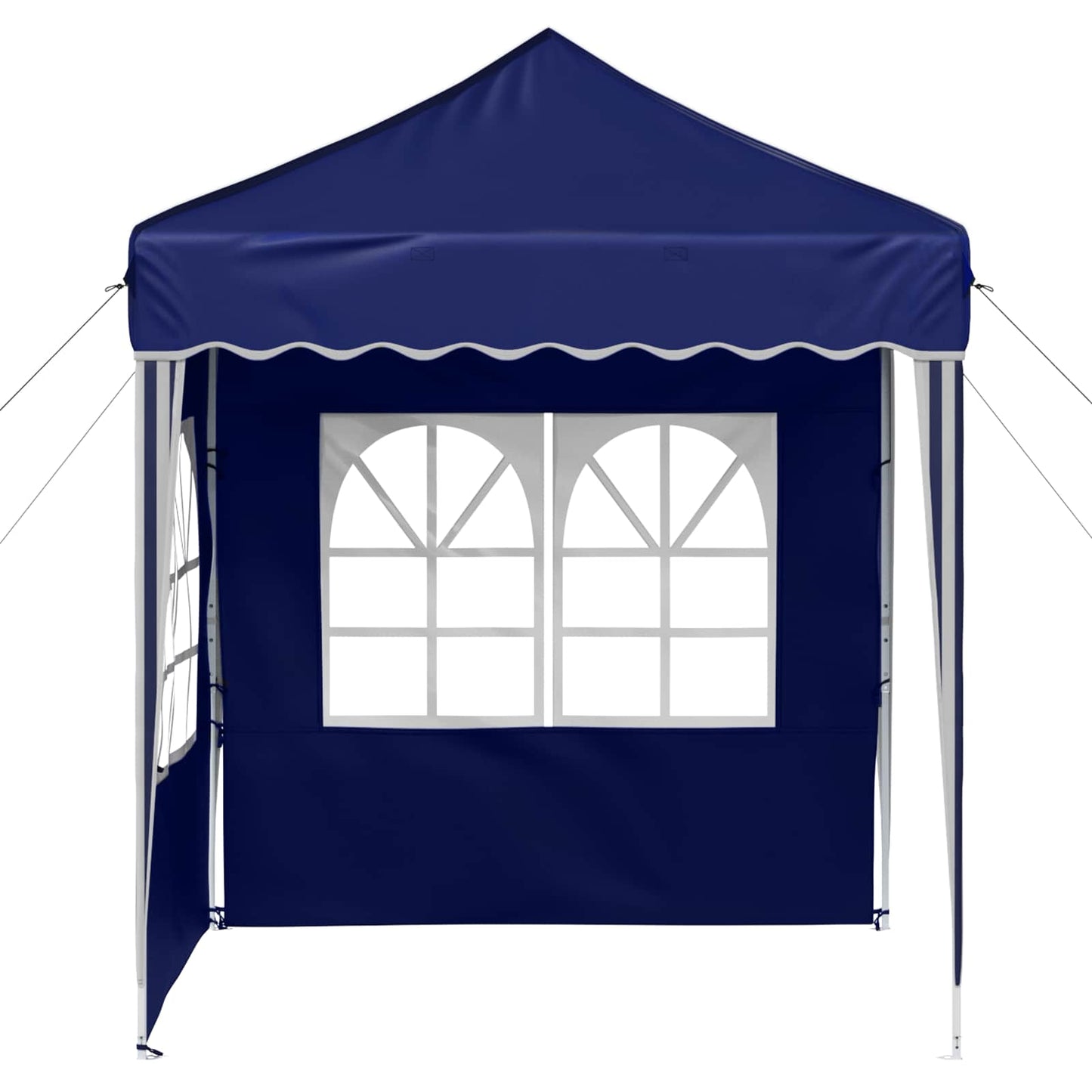 Pop-up Partyzelt 195 x 195 x 245 cm Blau Oxford-Stoff
