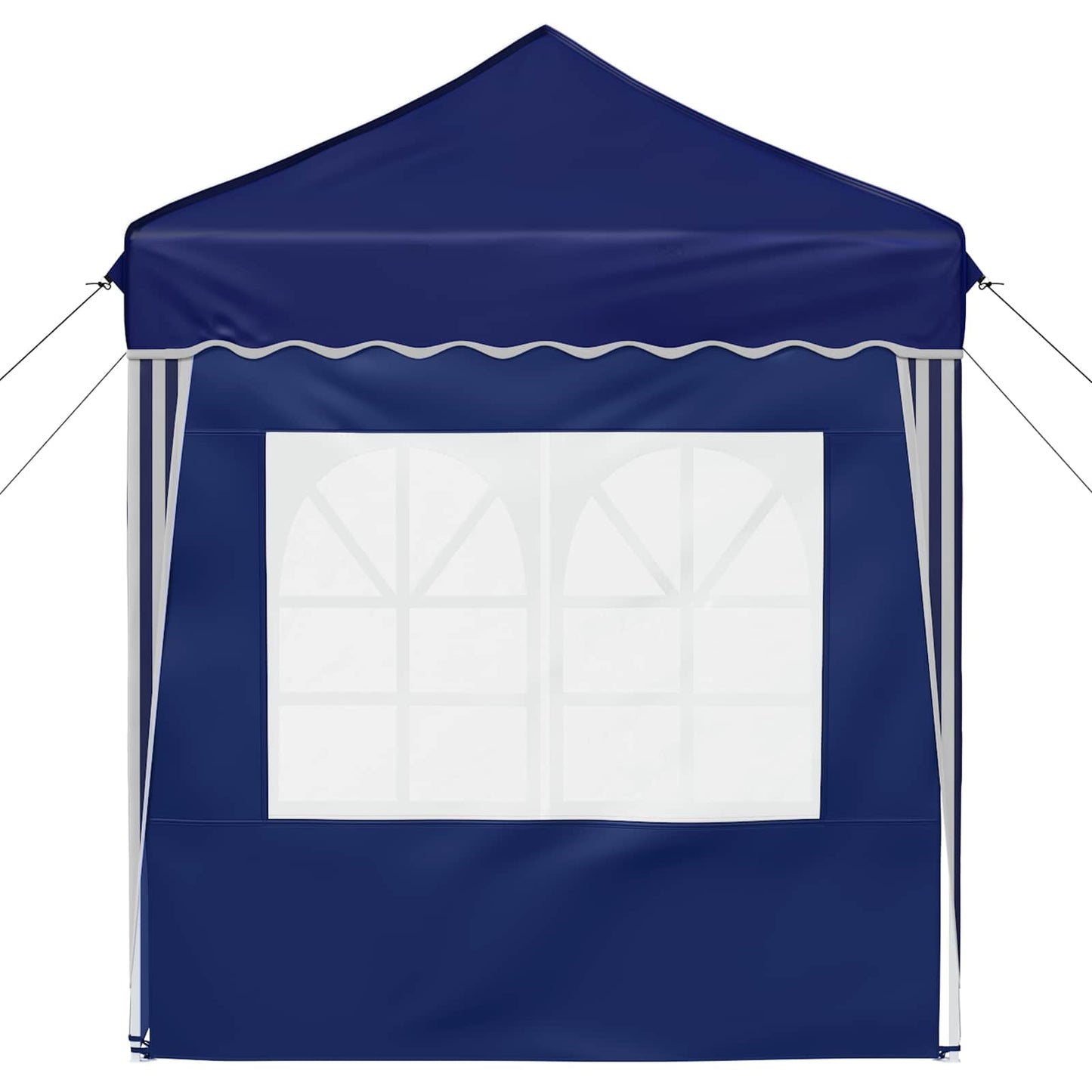 Pop-up Partyzelt 195 x 195 x 245 cm Blau Oxford-Stoff