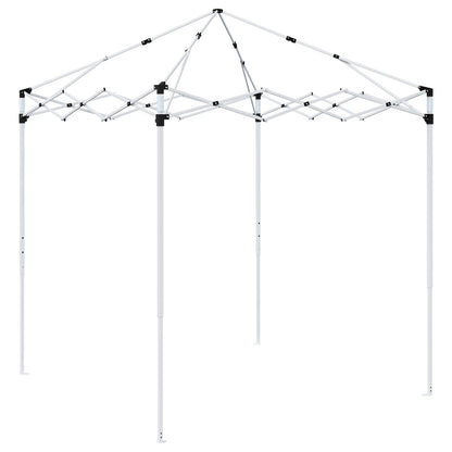 Pop-up Partyzelt 195 x 195 x 245 cm Grün Oxford-Stoff