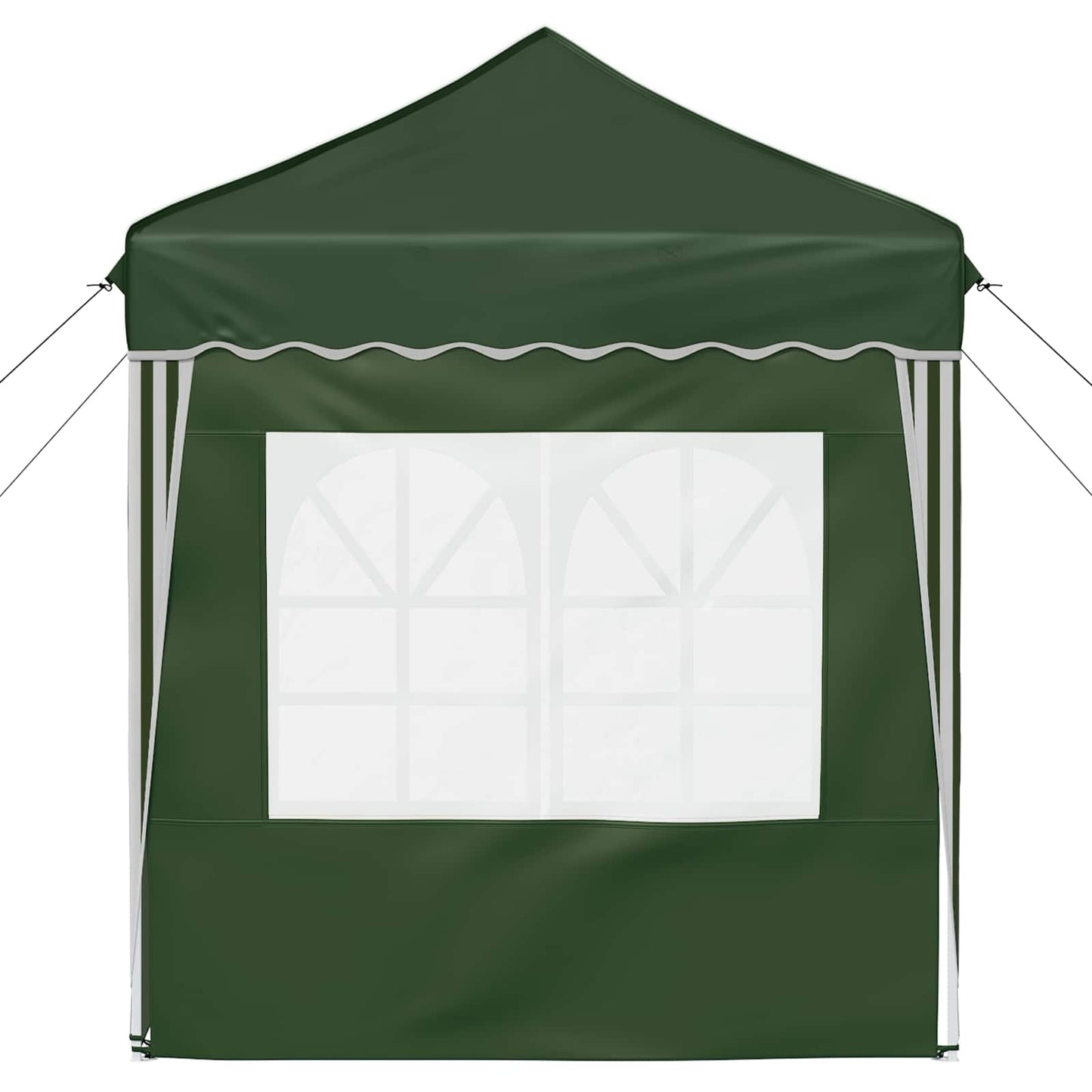 Pop-up Partyzelt 195 x 195 x 245 cm Grün Oxford-Stoff