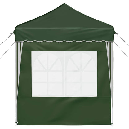 Pop-up Partyzelt 195 x 195 x 245 cm Grün Oxford-Stoff