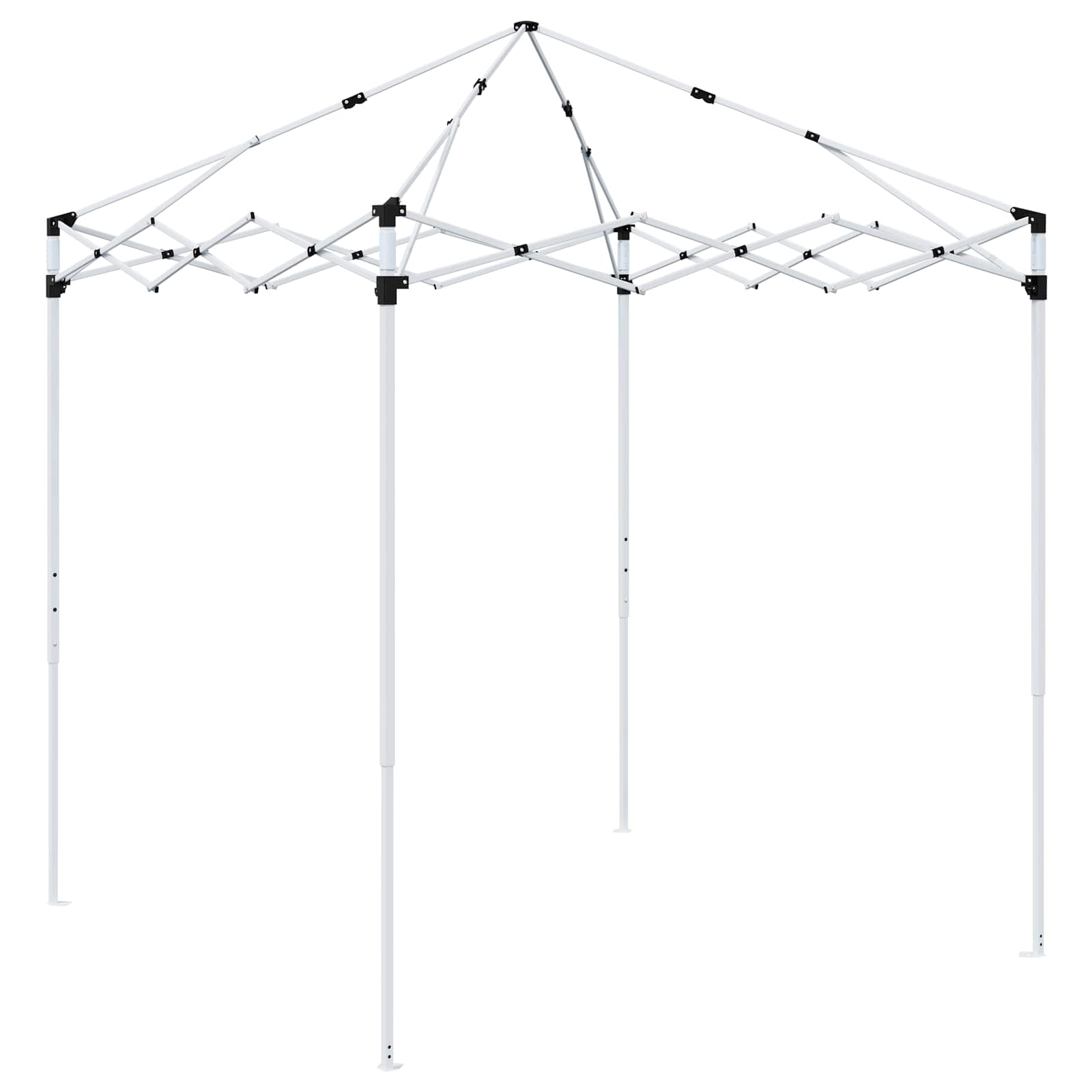 Pop-up Partyzelt 195 x 195 x 245 cm Grün Oxford-Stoff