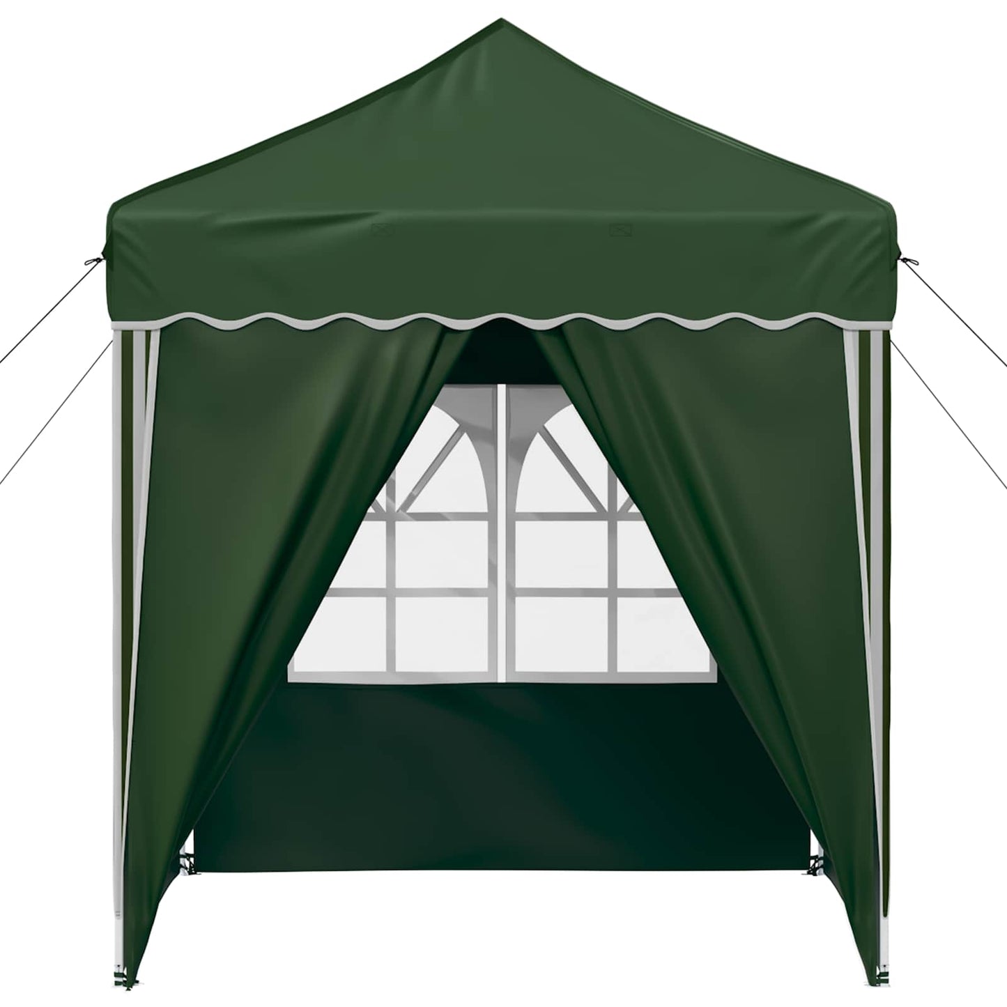 Pop-up Partyzelt 195 x 195 x 245 cm Grün Oxford-Stoff