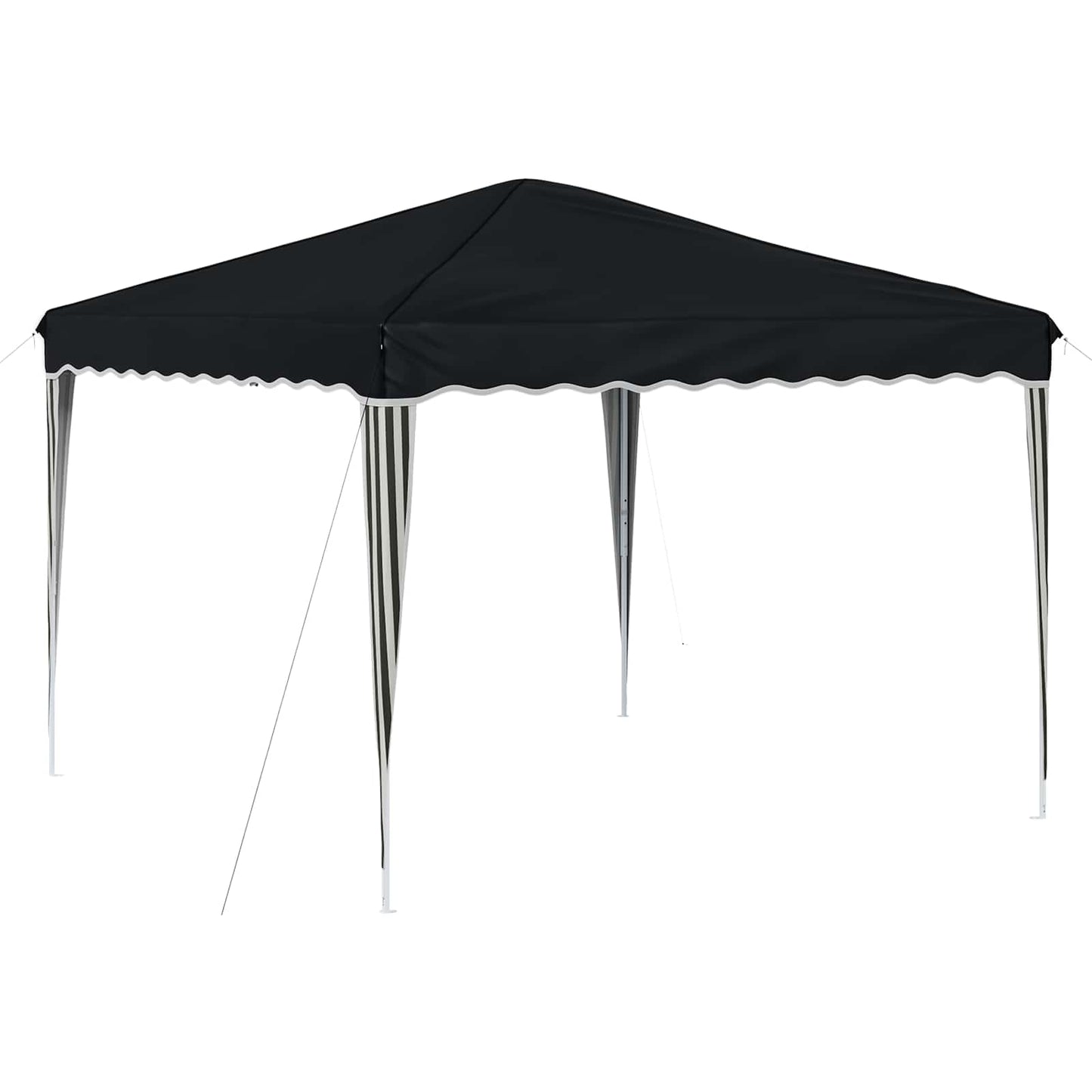 Pop-up Partyzelt 288 x 288 x 245 cm Anthrazit Oxford-Stoff