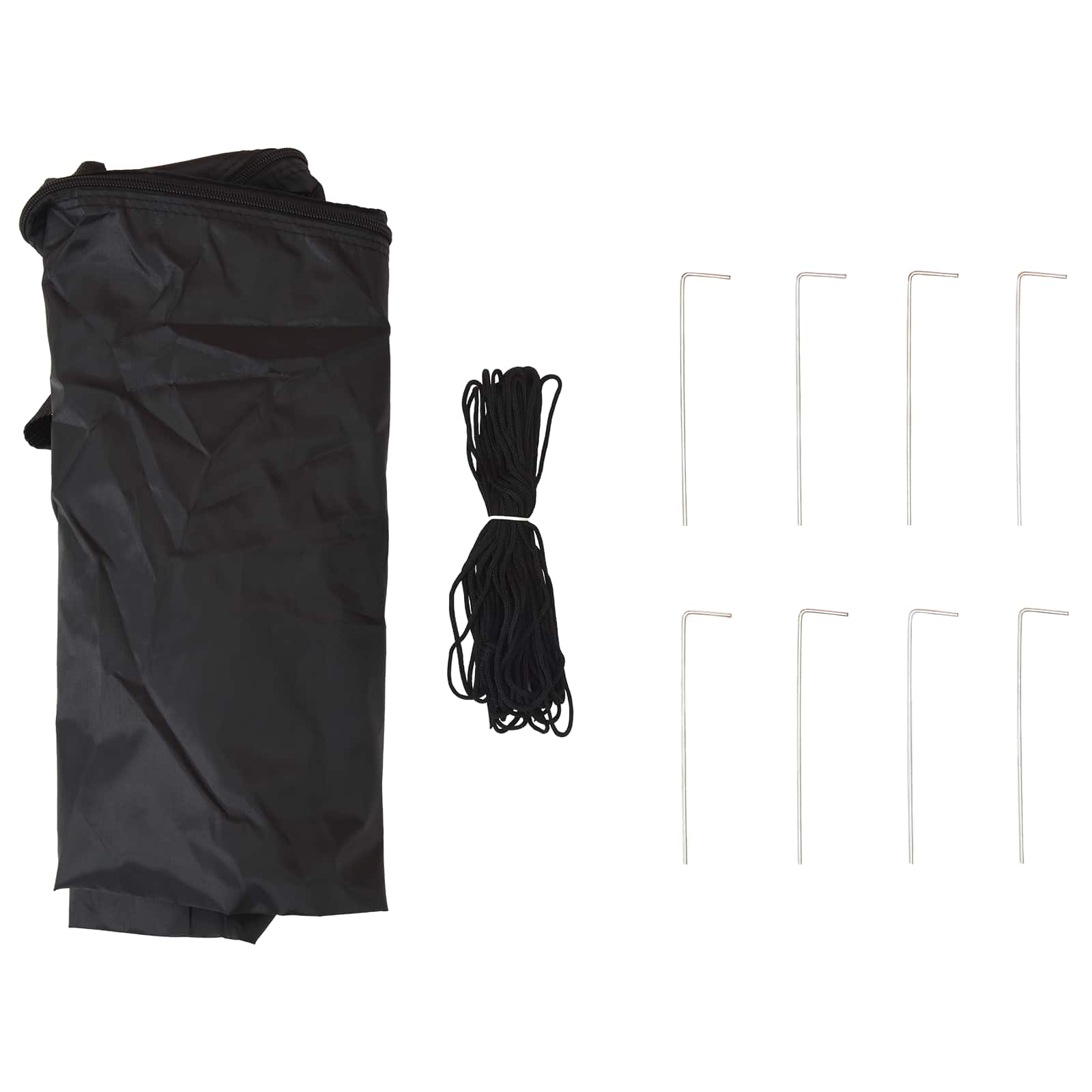Pop-up Partyzelt 288 x 288 x 245 cm Anthrazit Oxford-Stoff