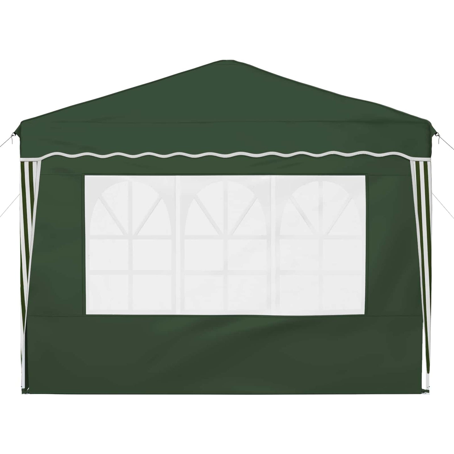 Pop-up Partyzelt 288 x 288 x 245 cm Grün Oxford-Stoff