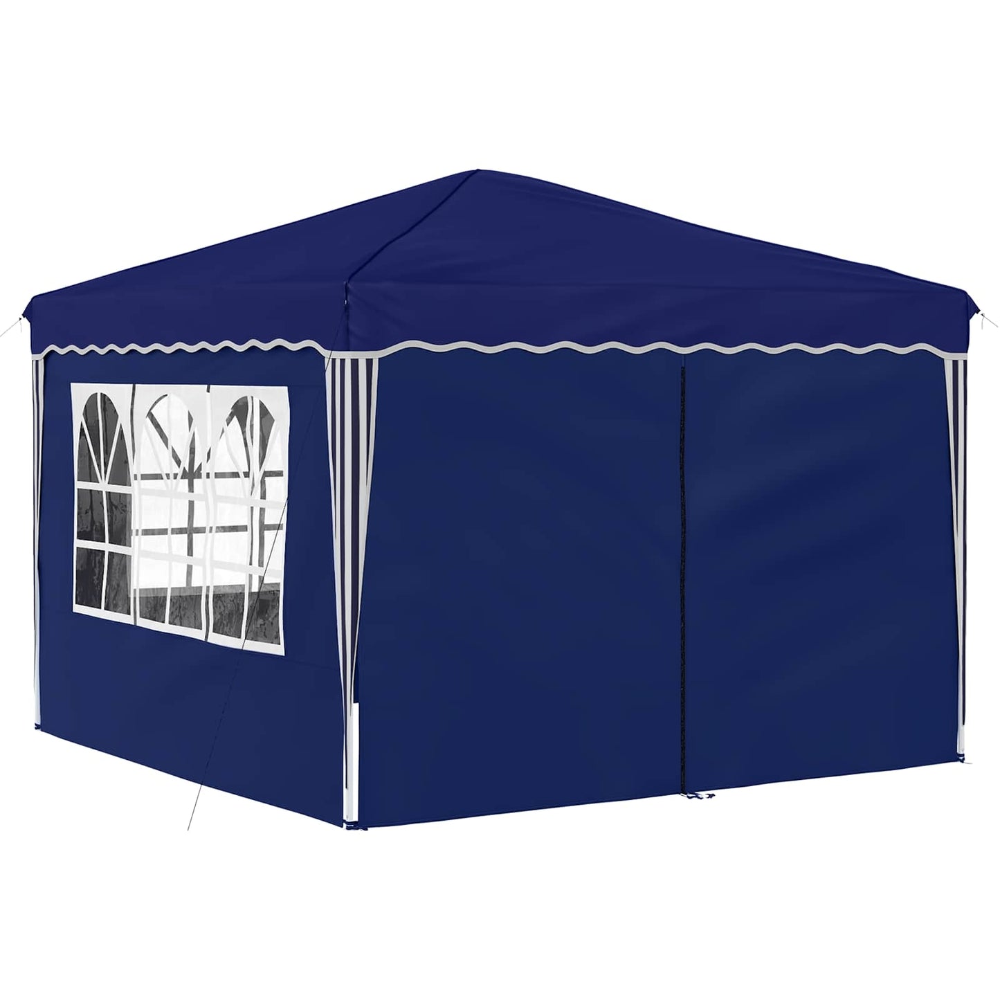 Pop-up Partyzelt 288 x 288 x 245 cm Blau Oxford-Stoff