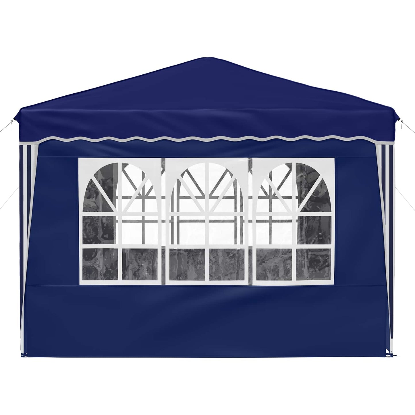 Pop-up Partyzelt 288 x 288 x 245 cm Blau Oxford-Stoff