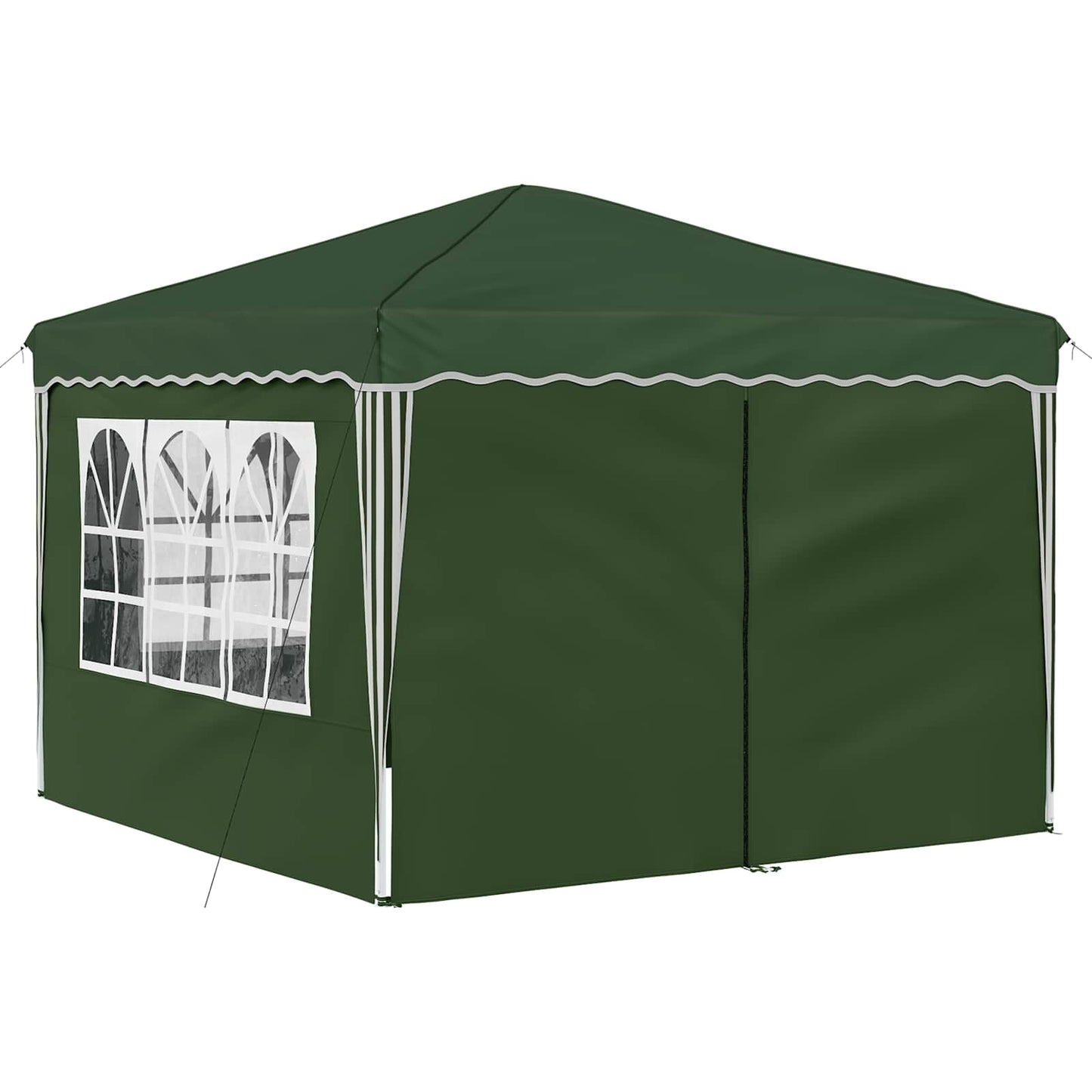 Pop-up Partyzelt 288 x 288 x 245 cm Grün Oxford-Stoff