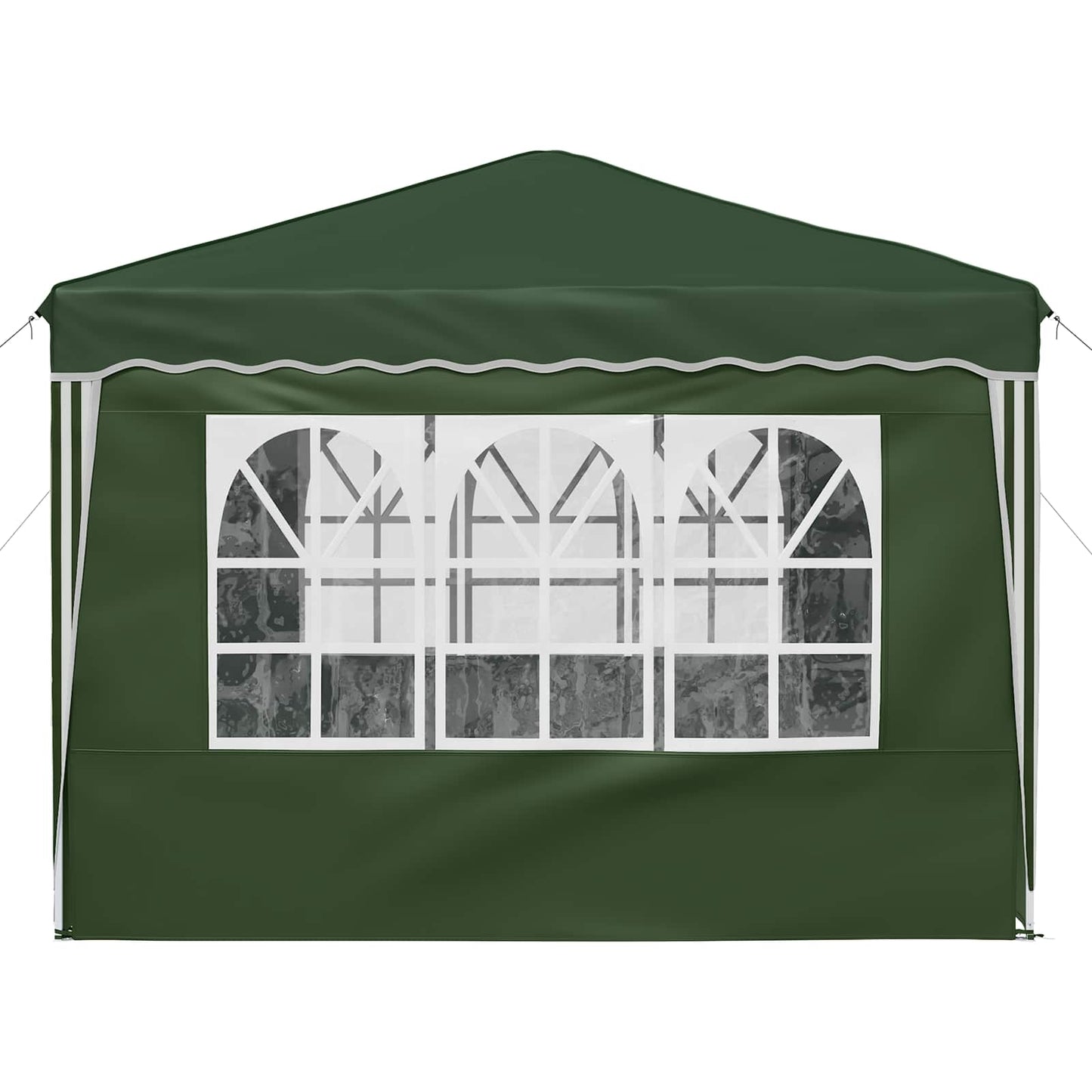 Pop-up Partyzelt 288 x 288 x 245 cm Grün Oxford-Stoff