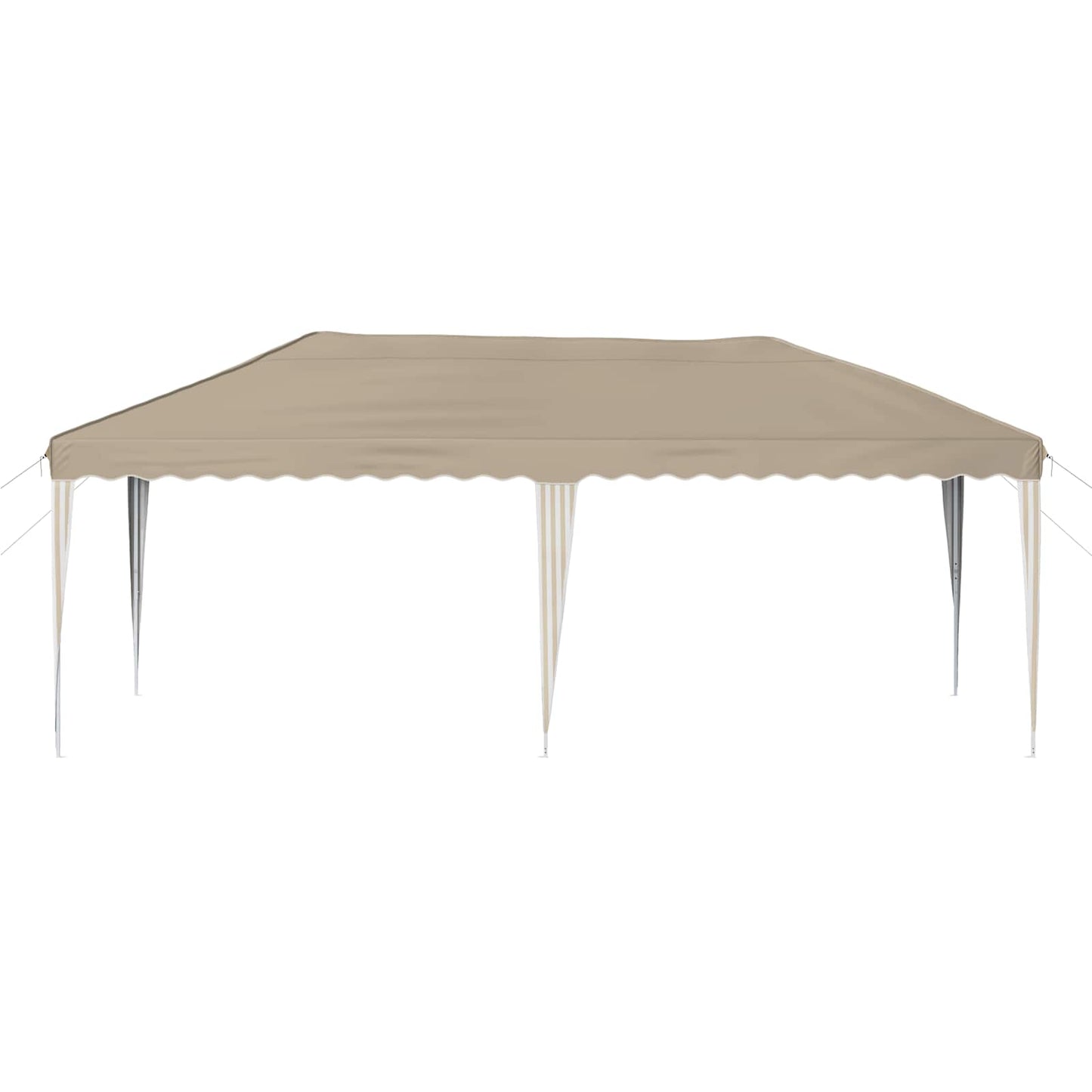 Pop-up Partyzelt 575 x 290 x 245 cm Creme