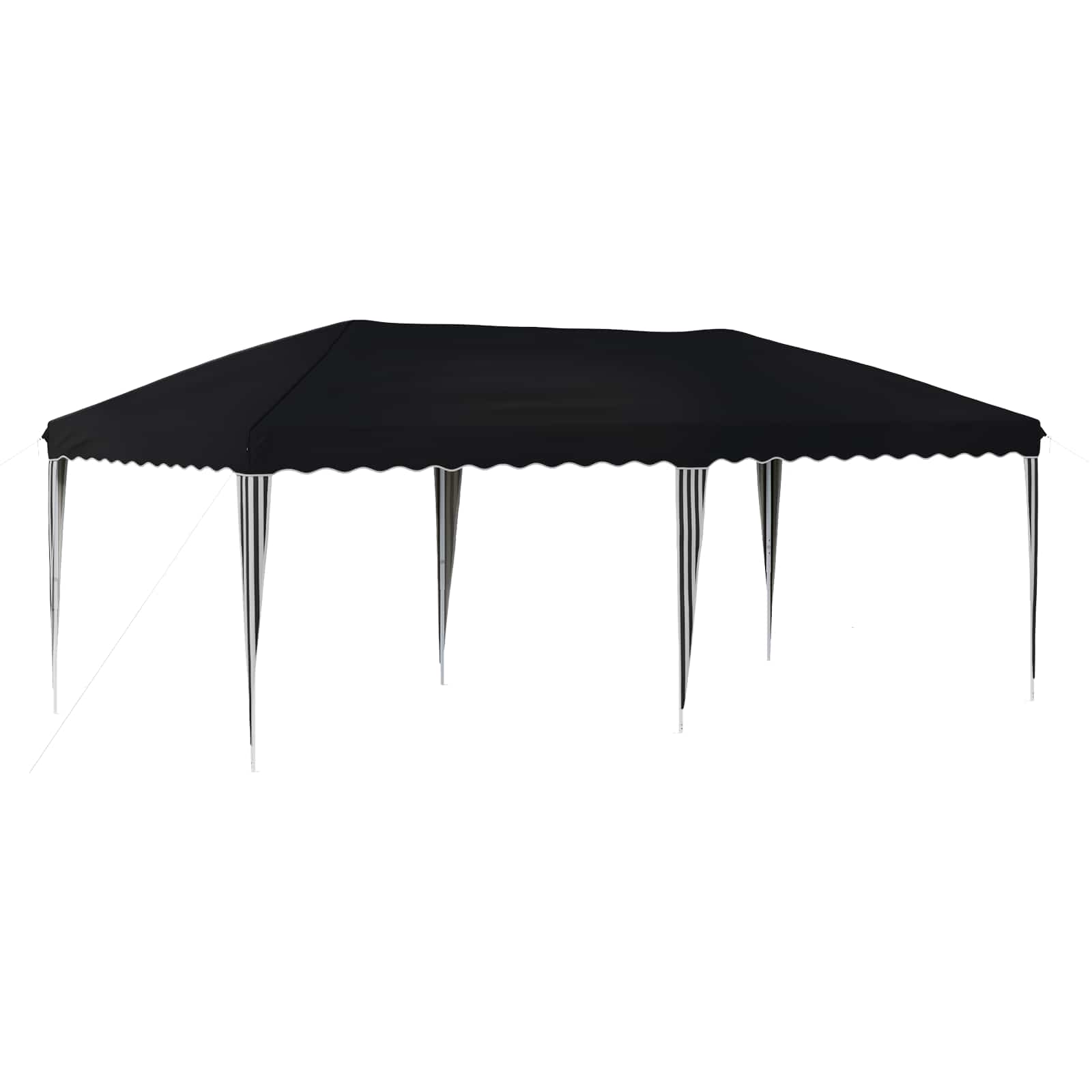 Pop-up Partyzelt 575 x 290 x 245 cm Antrazit