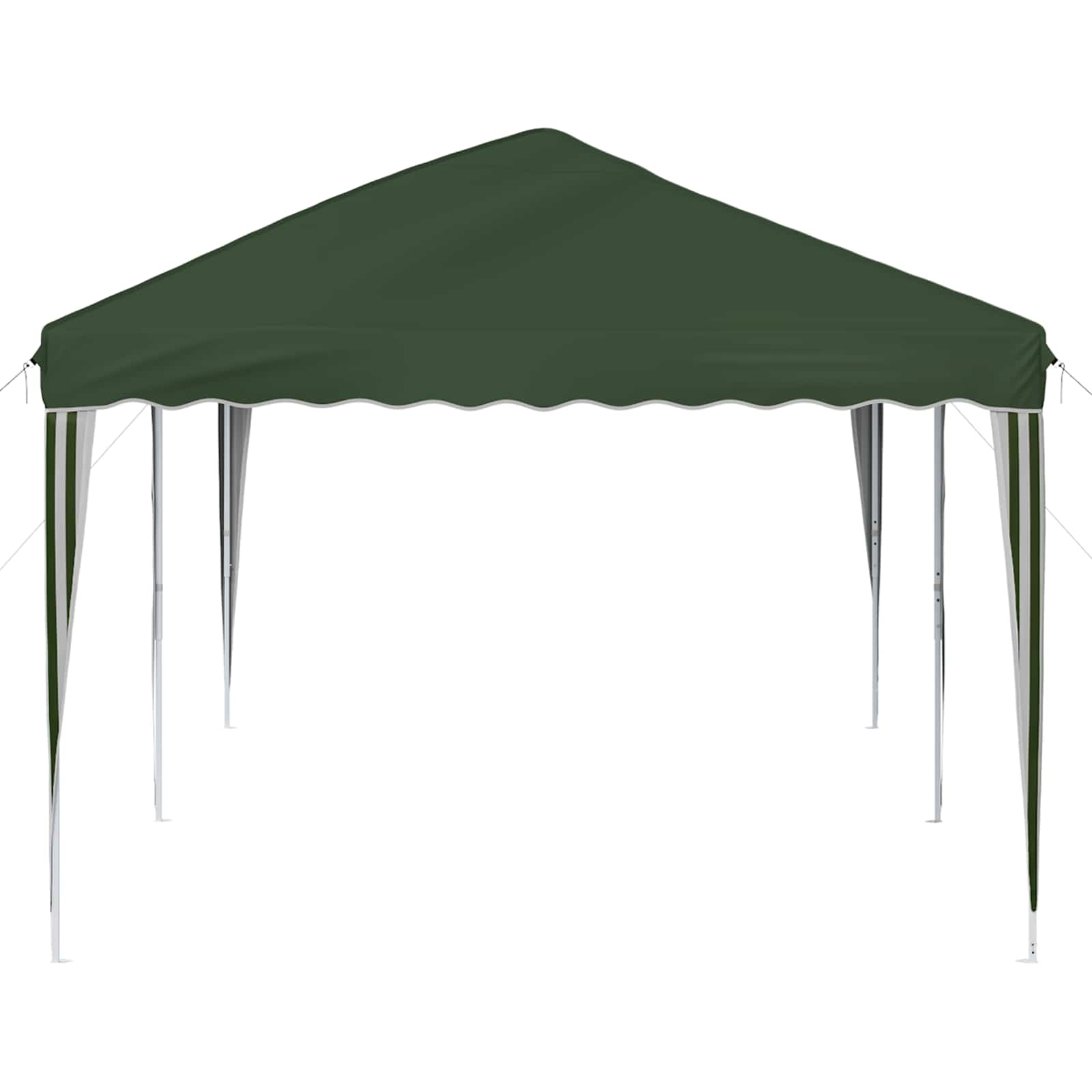 Pop-up Partyzelt 575 x 290 x 245 cm Grün