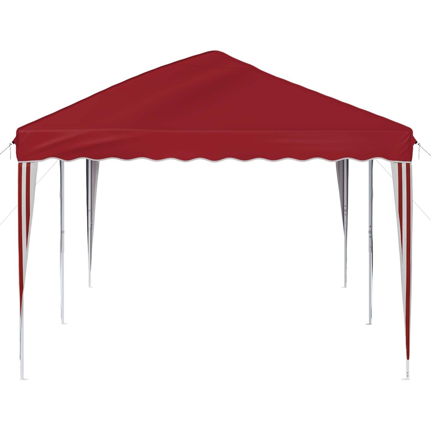 Pop-up Partyzelt 575 x 290 x 245 cm Bordeauxrot