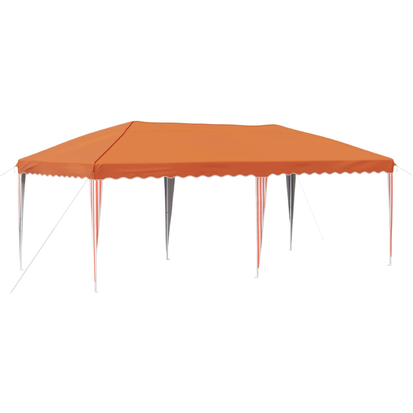 Pop-up Partyzelt 575 x 290 x 245 cm Orange