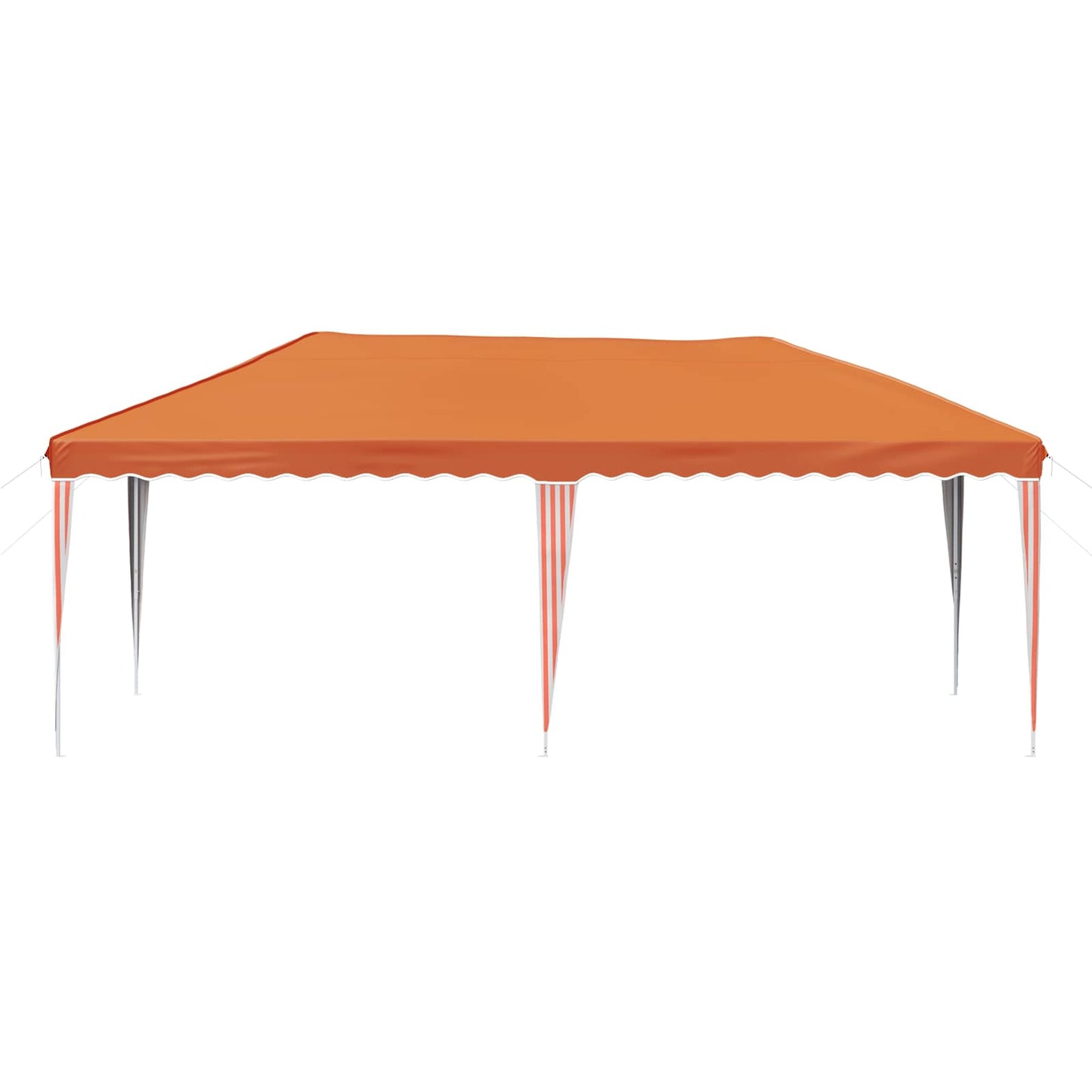 Pop-up Partyzelt 575 x 290 x 245 cm Orange