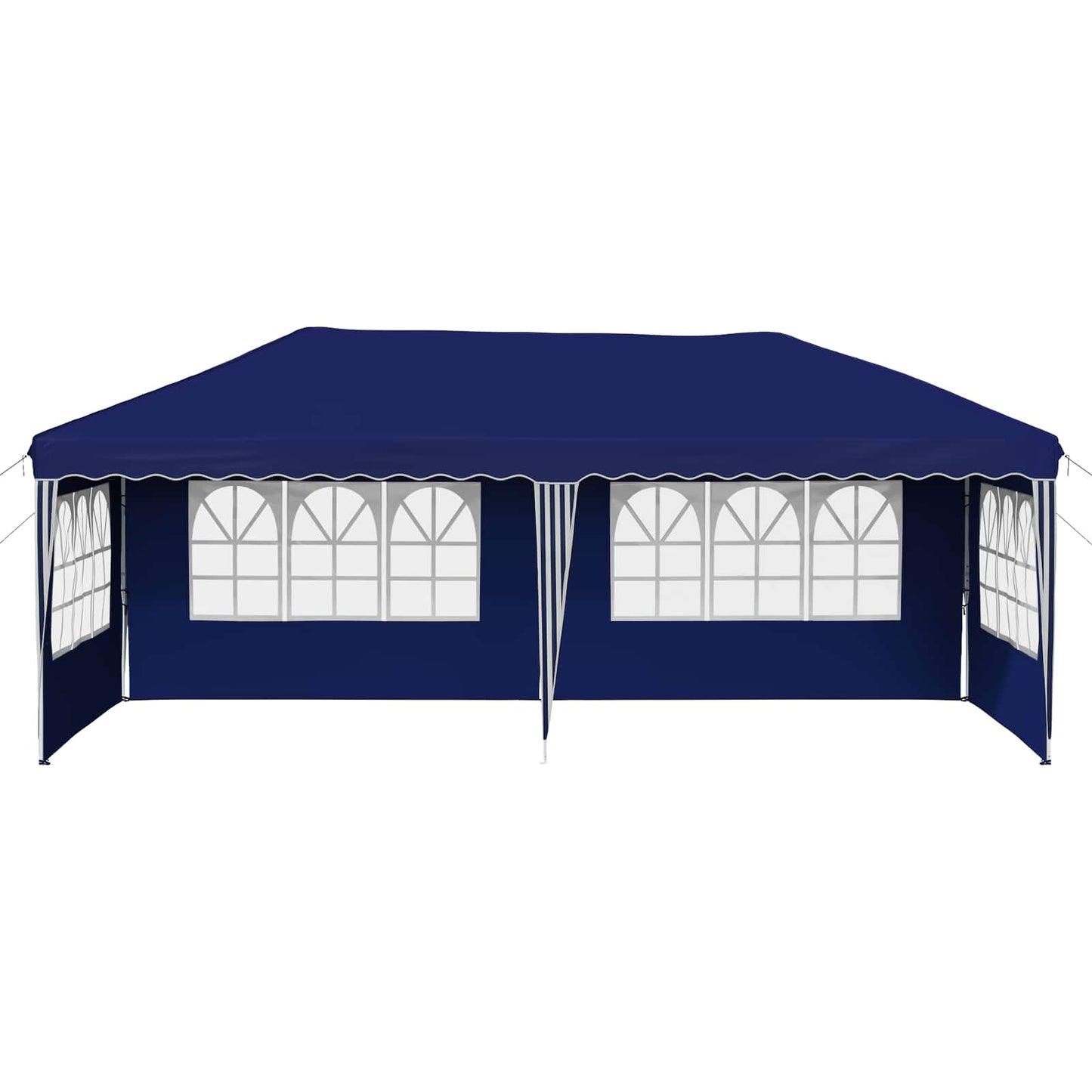 Pop-up Partyzelt 575 x 289 x 245 cm Blau