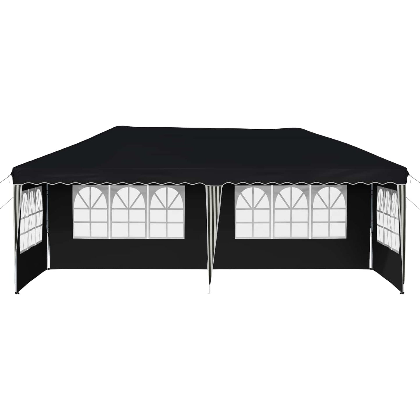Pop-up Partyzelt 575 x 289 x 245 cm Antrazit