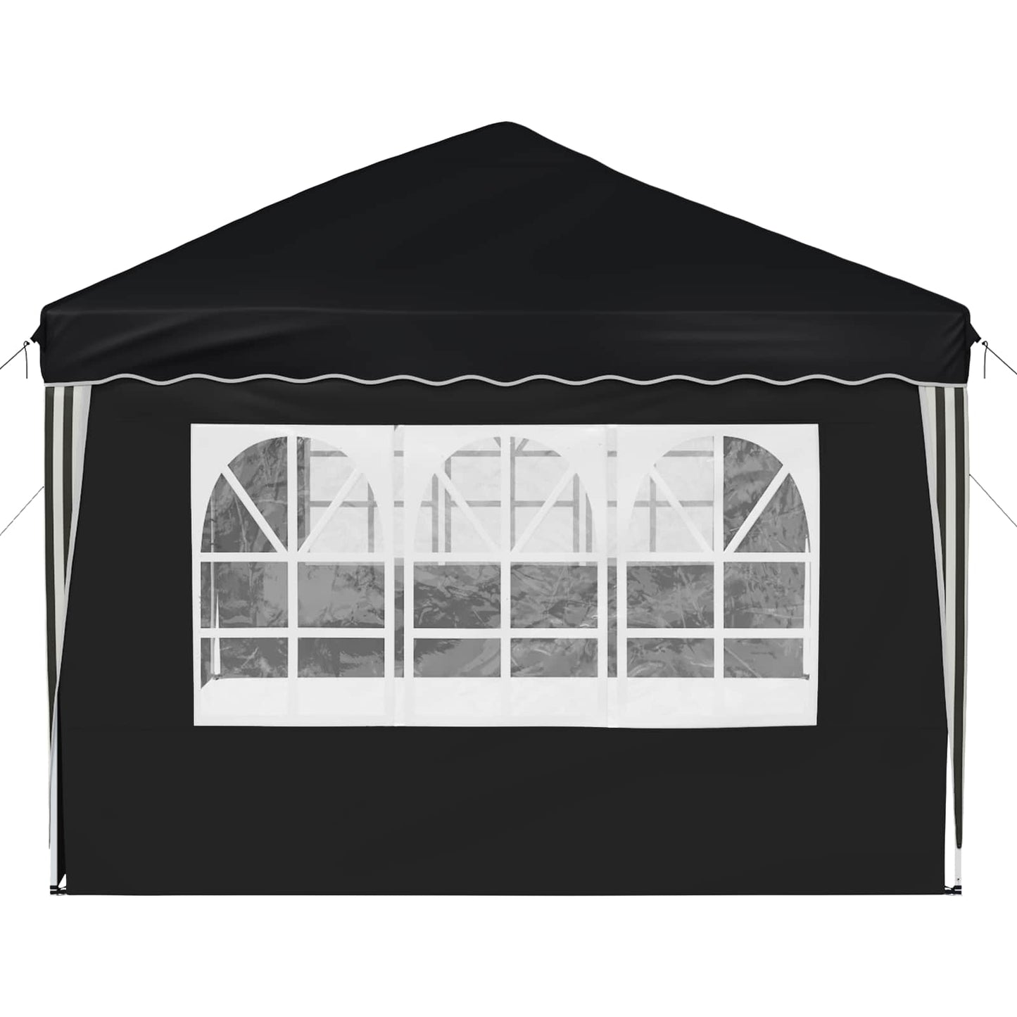 Pop-up Partyzelt 575 x 289 x 245 cm Antrazit