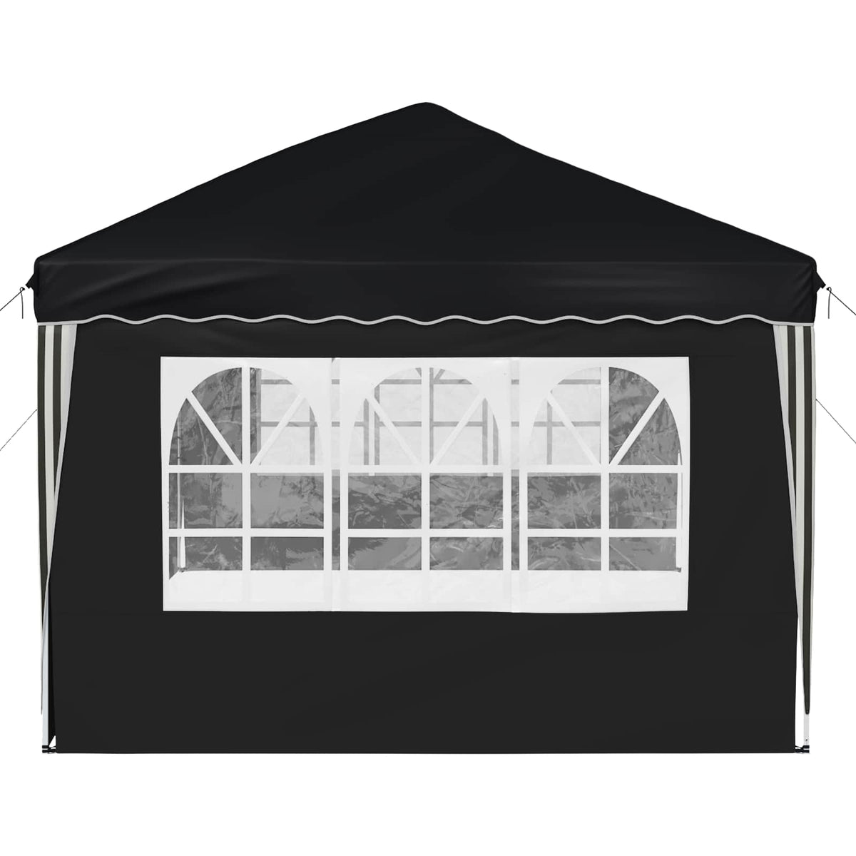 Pop-up Partyzelt 574 x 289 x 245 cm Antrazit