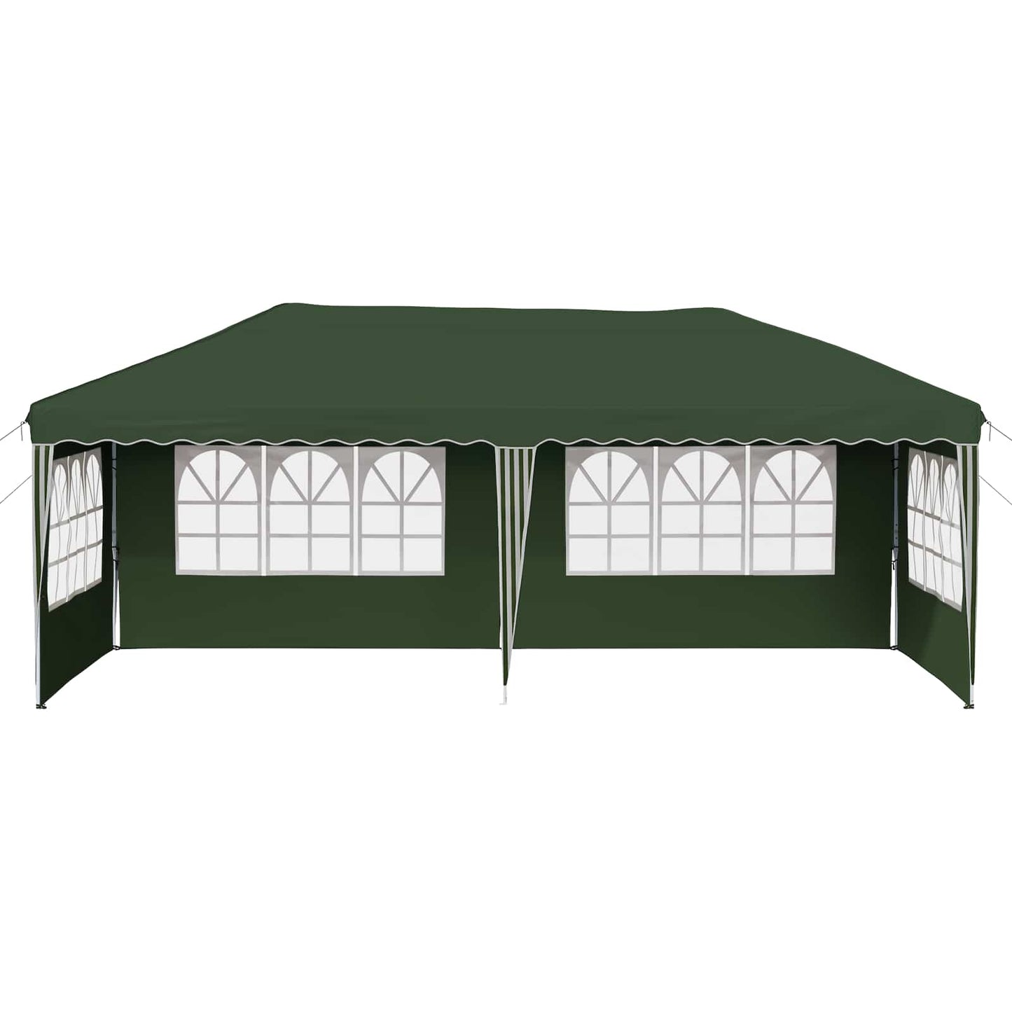 Pop-up Partyzelt 575 x 289 x 245 cm Grün