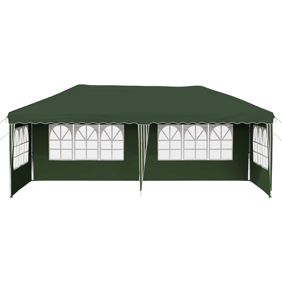 Pop-up Partyzelt 574 x 289 x 245 cm Grün