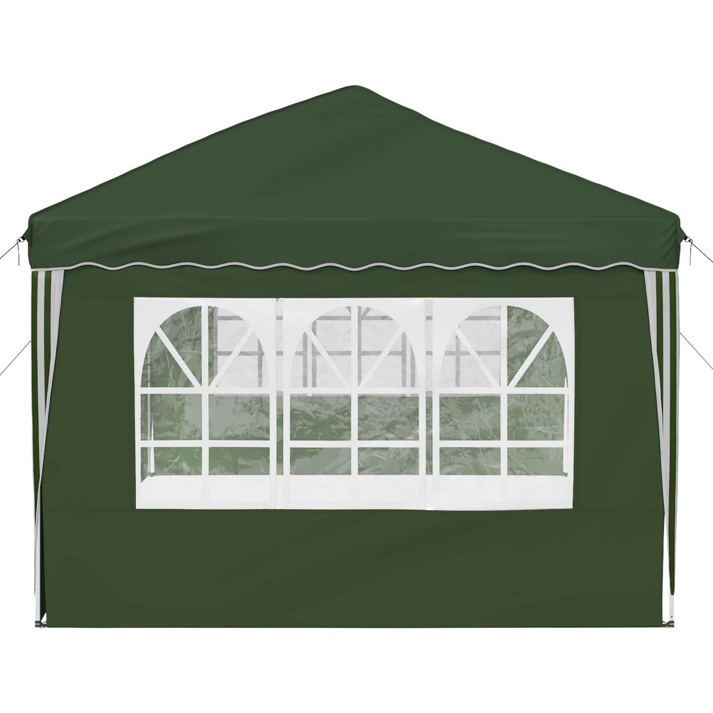 Pop-up Partyzelt 575 x 289 x 245 cm Grün
