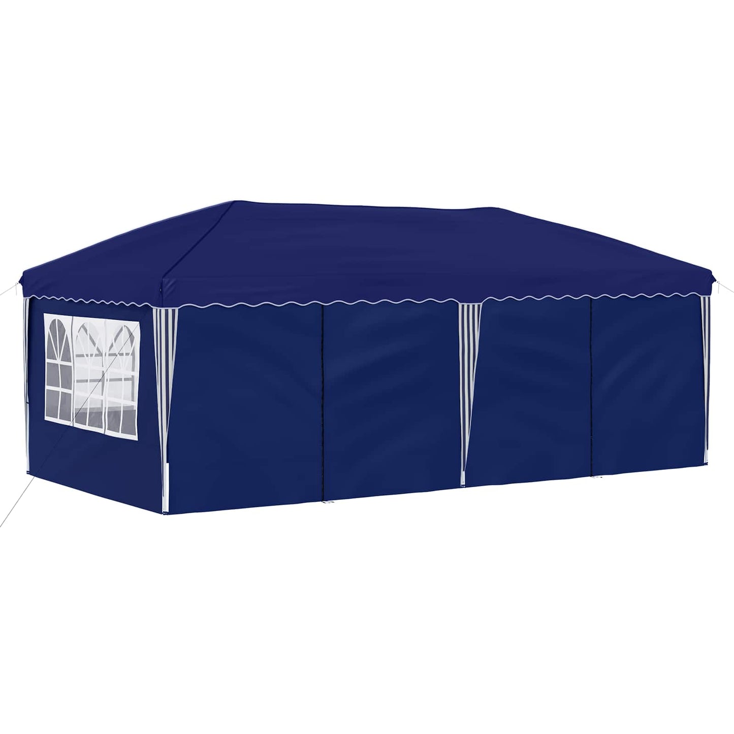 Pop-up Partyzelt 575 x 288 x 245 cm Blau