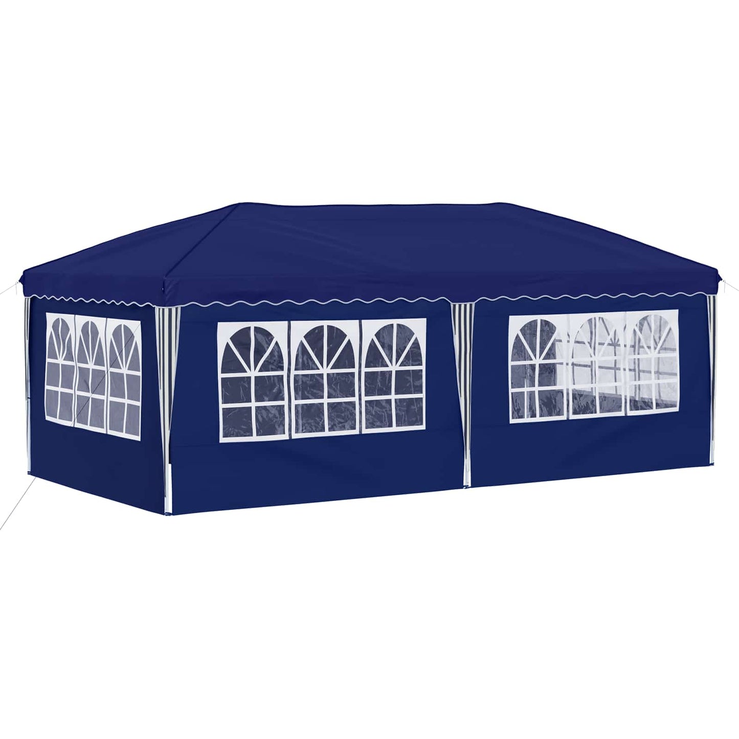 Pop-up Partyzelt 575 x 288 x 245 cm Blau