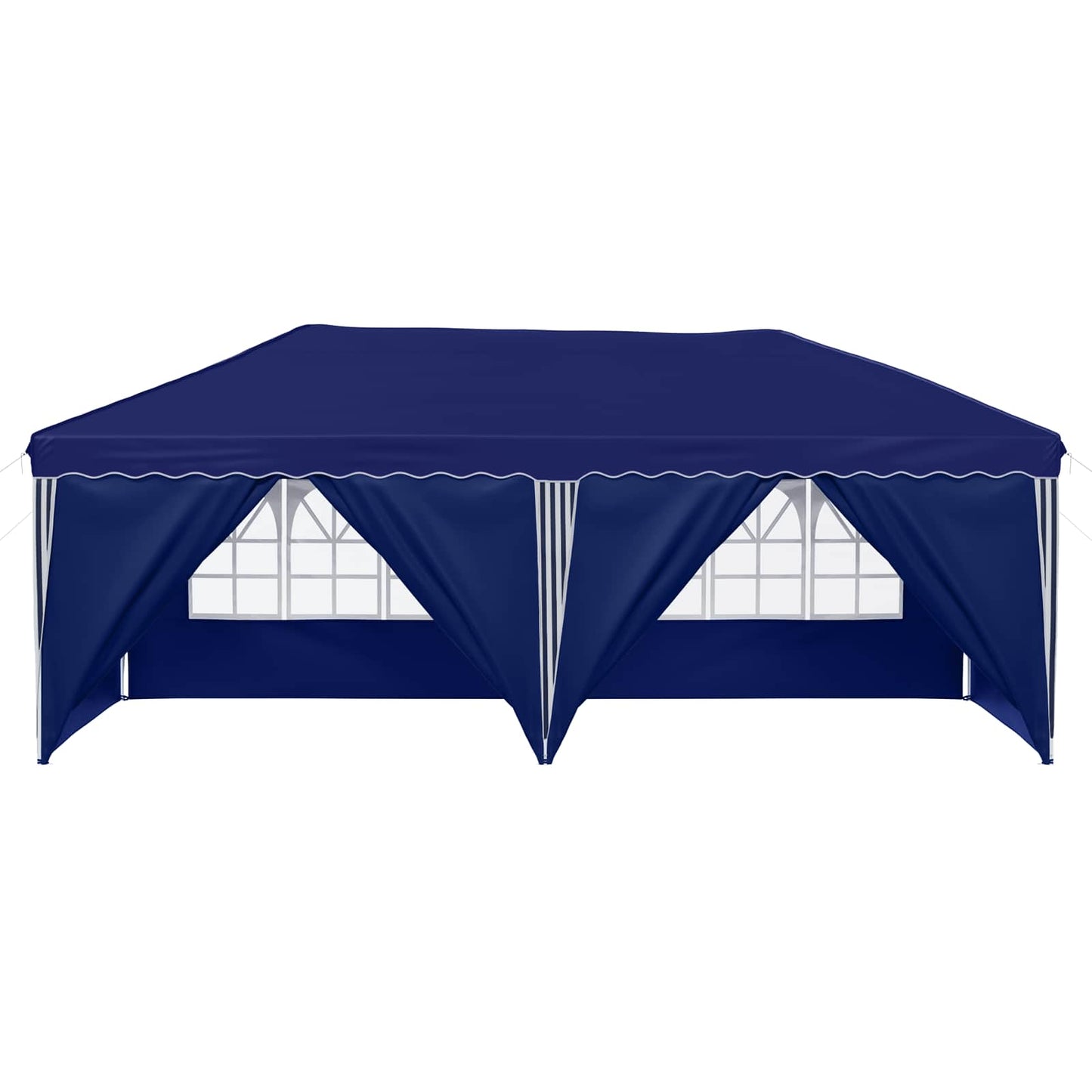 Pop-up Partyzelt 575 x 288 x 245 cm Blau