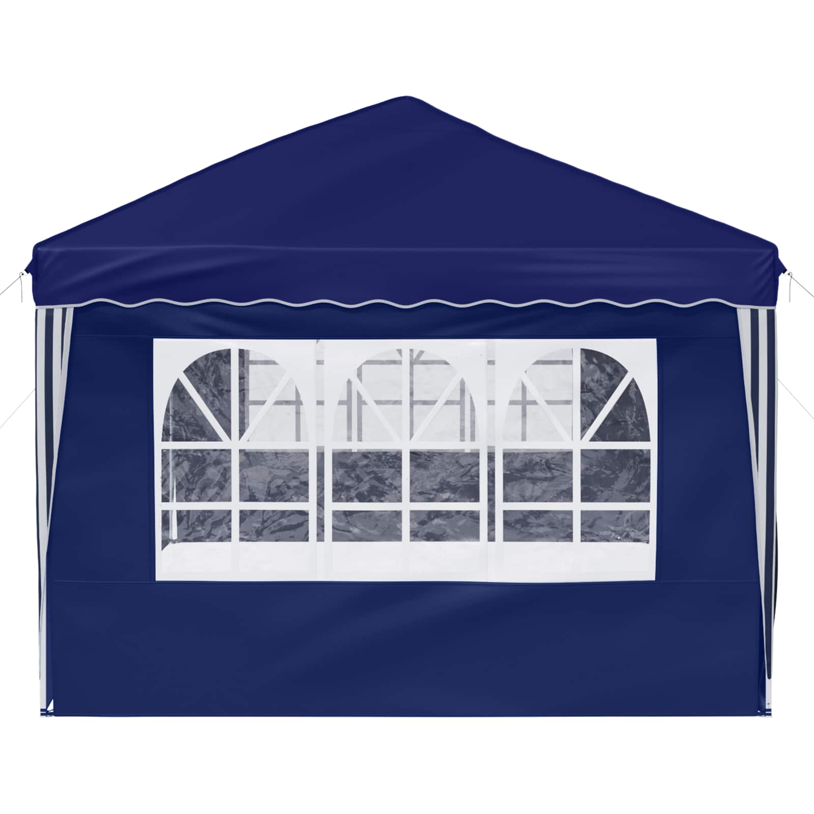 Pop-up Partyzelt 575 x 288 x 245 cm Blau