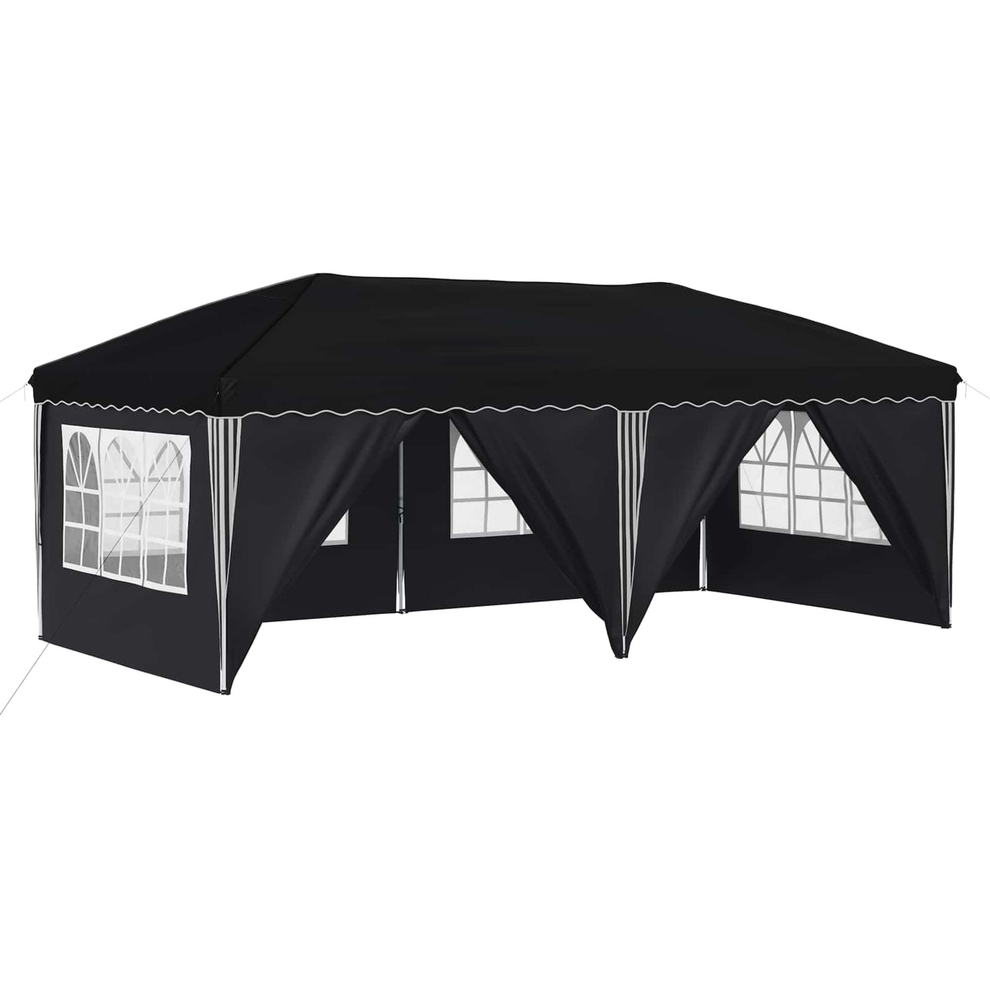 Pop-up Partyzelt 575 x 288 x 245 cm Antrazit