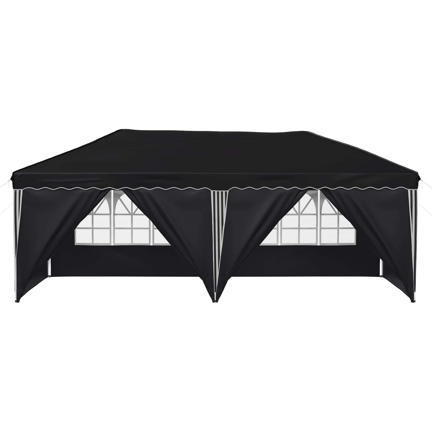 Pop-up Partyzelt 575 x 288 x 245 cm Antrazit