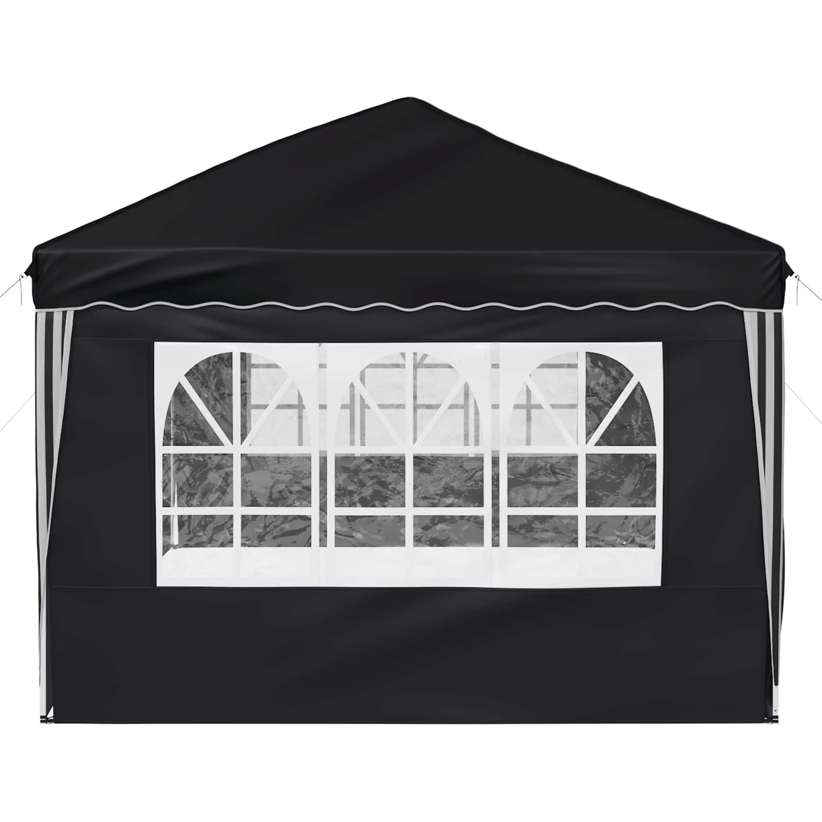 Pop-up Partyzelt 575 x 288 x 245 cm Antrazit