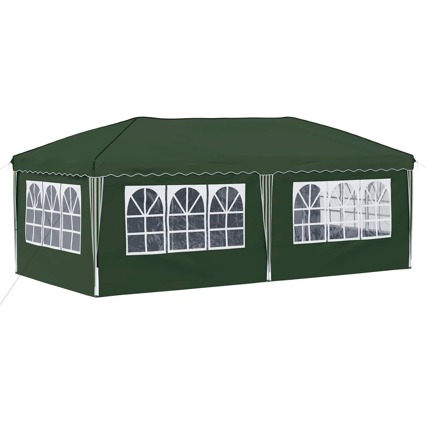 Pop-up Partyzelt 575 x 288 x 245 cm Grün