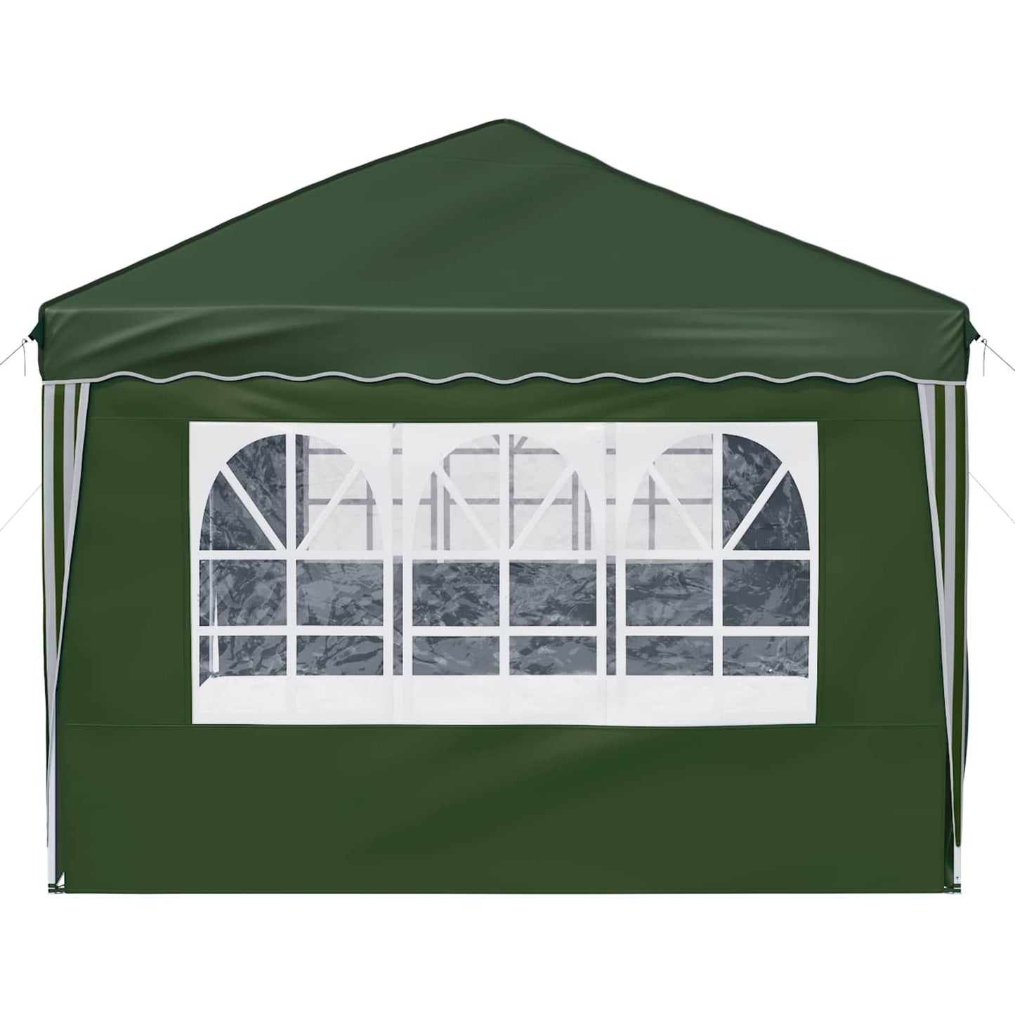 Pop-up Partyzelt 575 x 288 x 245 cm Grün